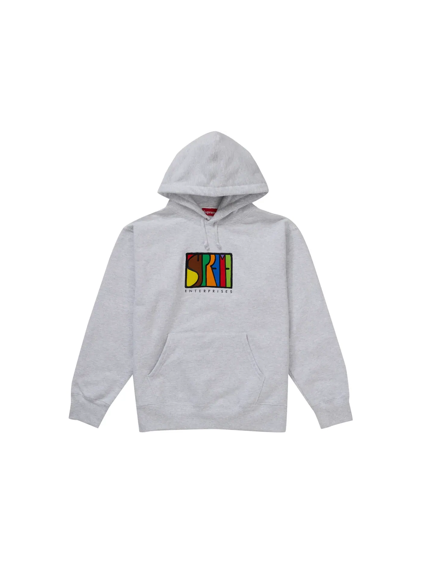 Мужской худи с капюшоном Supreme Hooded Sweatshirt — изображение 1 из 1, серый
