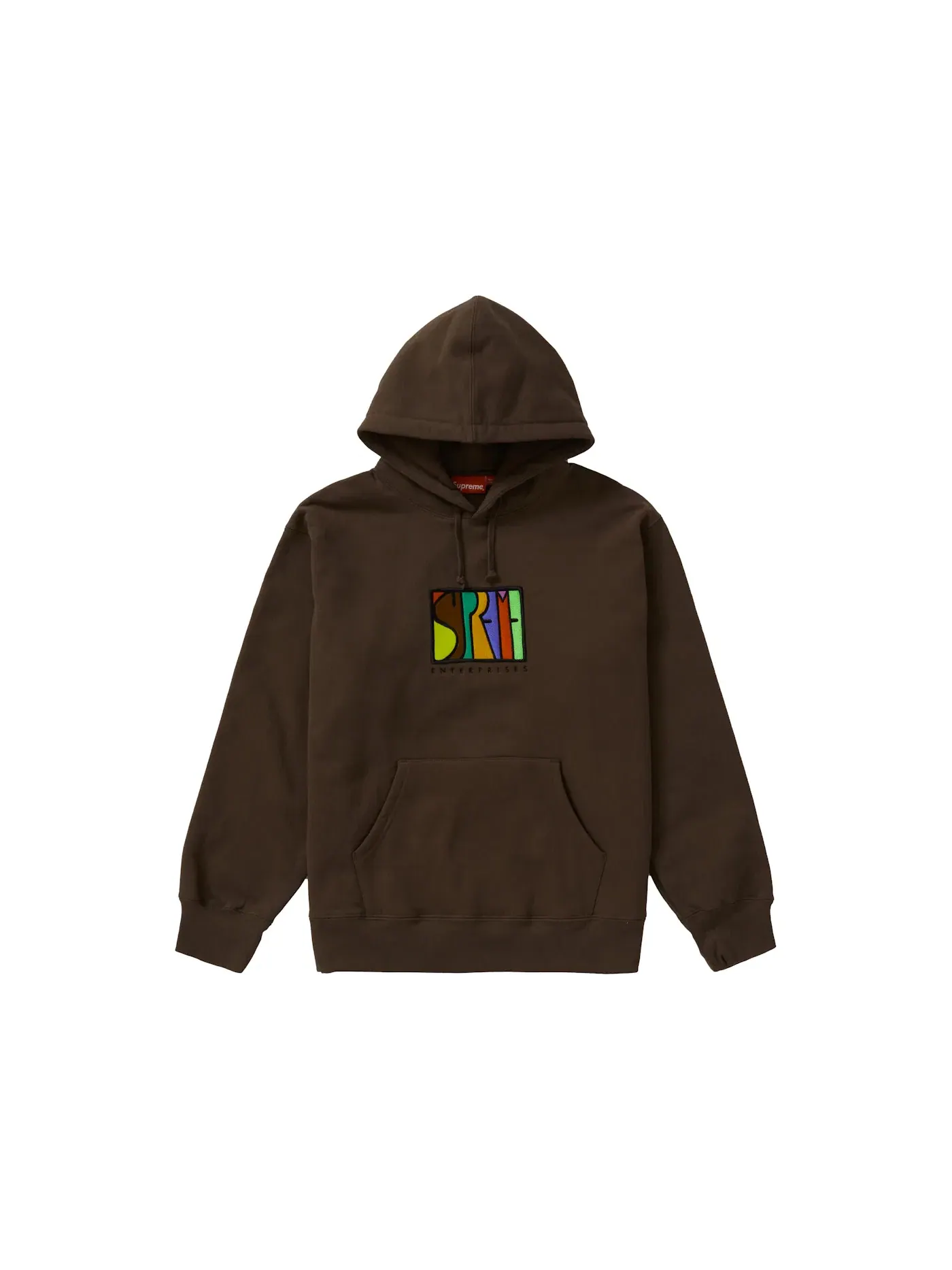 Мужской свитшот с капюшоном Supreme Hooded Sweatshirt — изображение 1 из 1, коричневый