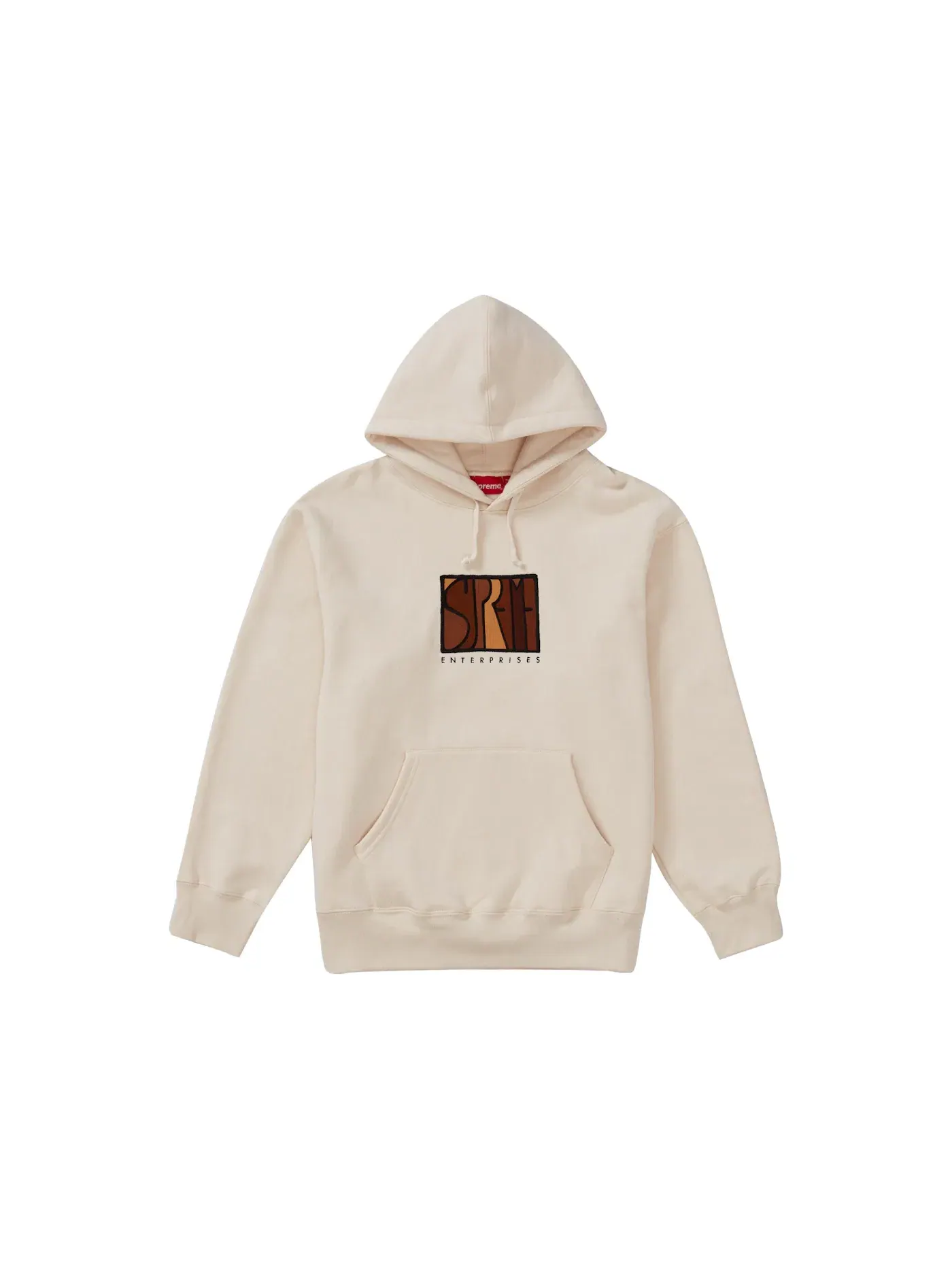 Мужской худи Supreme Hooded Sweatshirt — изображение 1 из 1, прозрачный