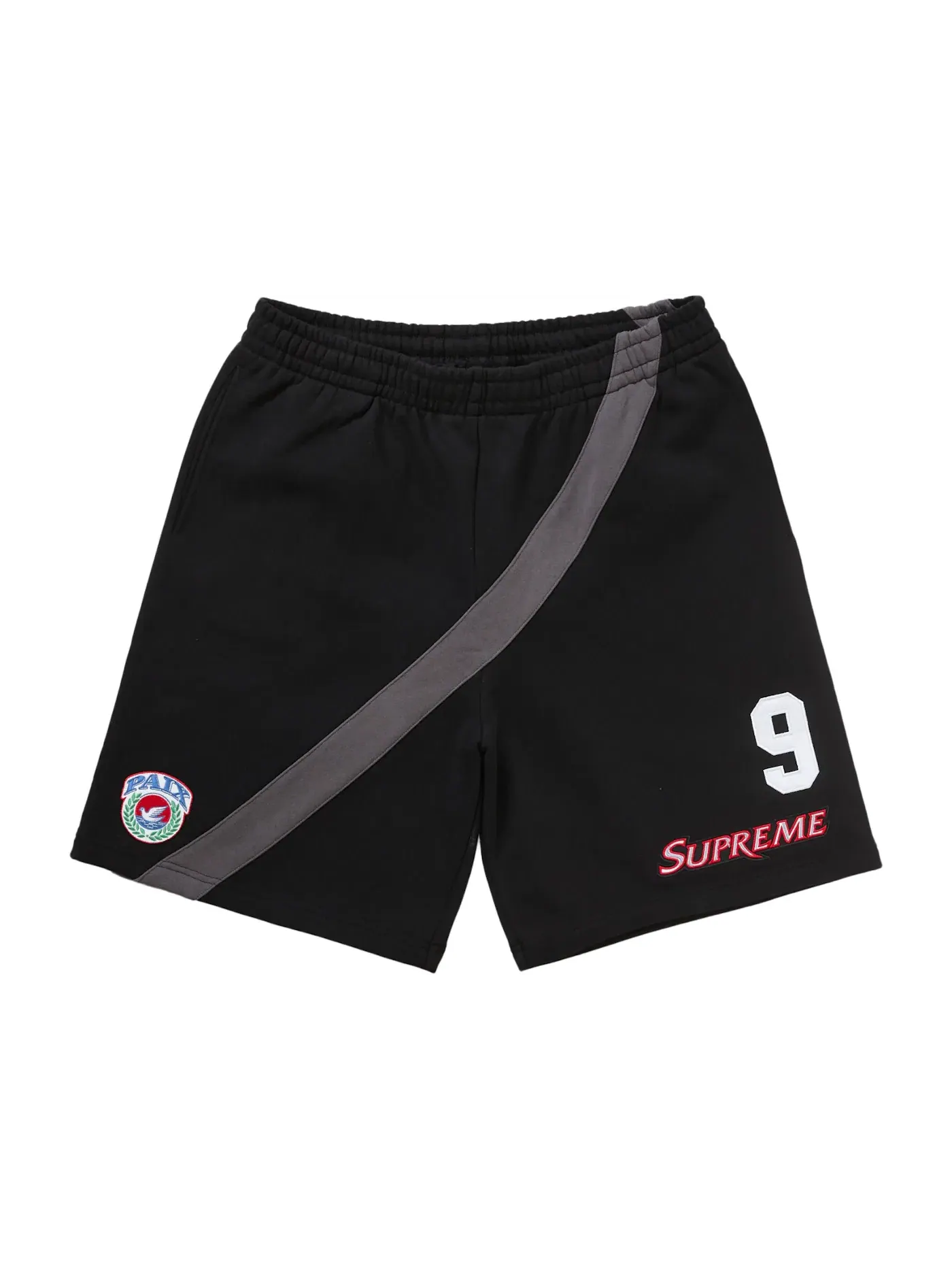 Мужские шорты с принтом Sweatshort Supreme — изображение 1 из 2, черный