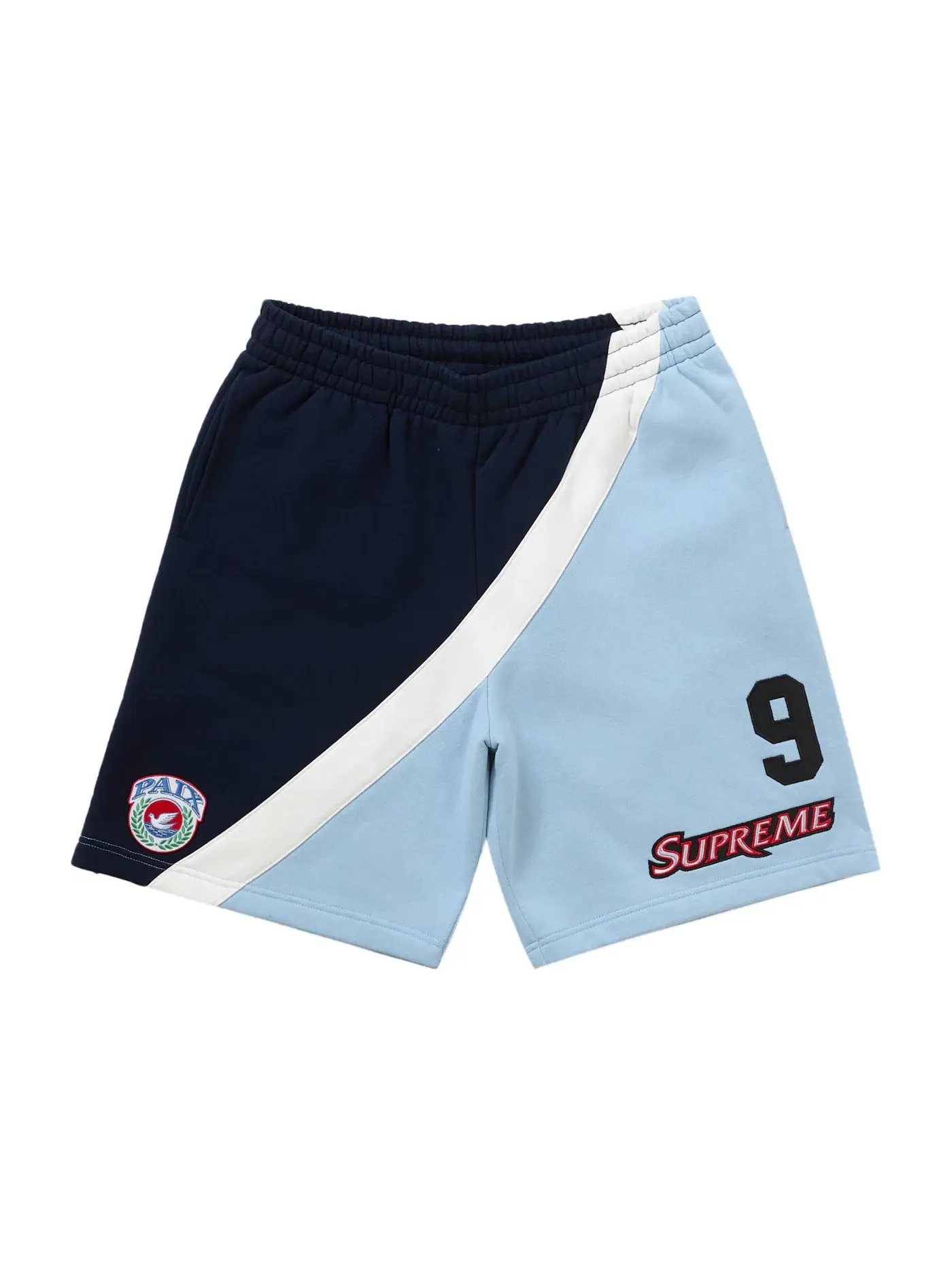 Мужские шорты с принтом Supreme Sweatshort — изображение 1 из 2, светлый синий