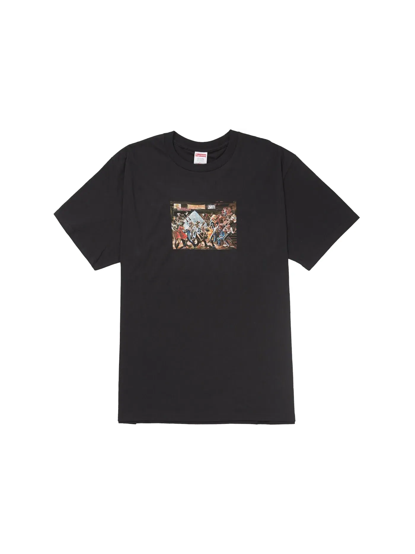 Мужская футболка с принтом Tee Supreme — изображение 1 из 2, черный