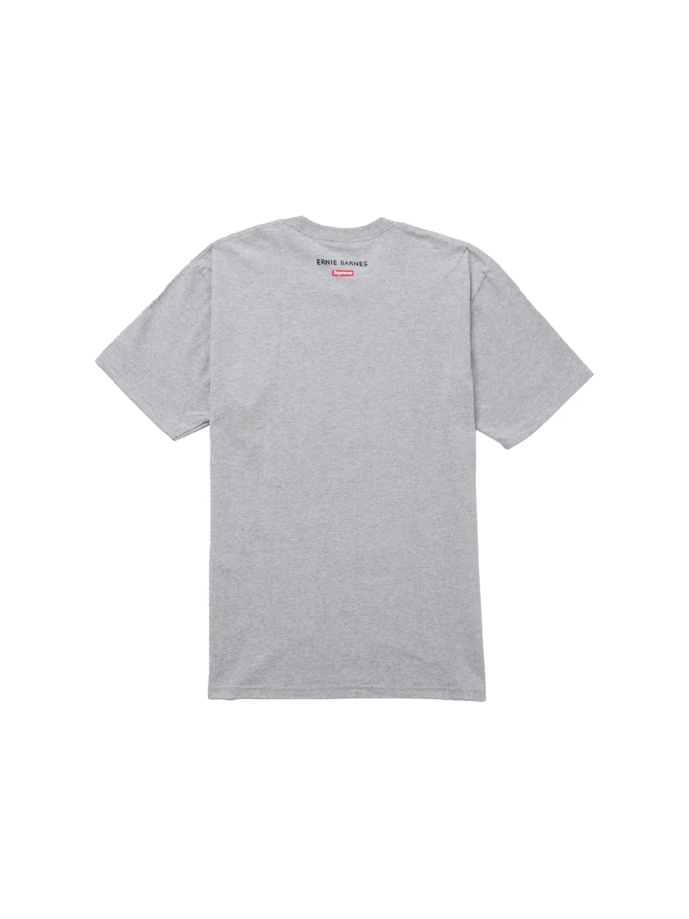 Мужская футболка с принтом Supreme Tee — изображение 2 из 2, серый