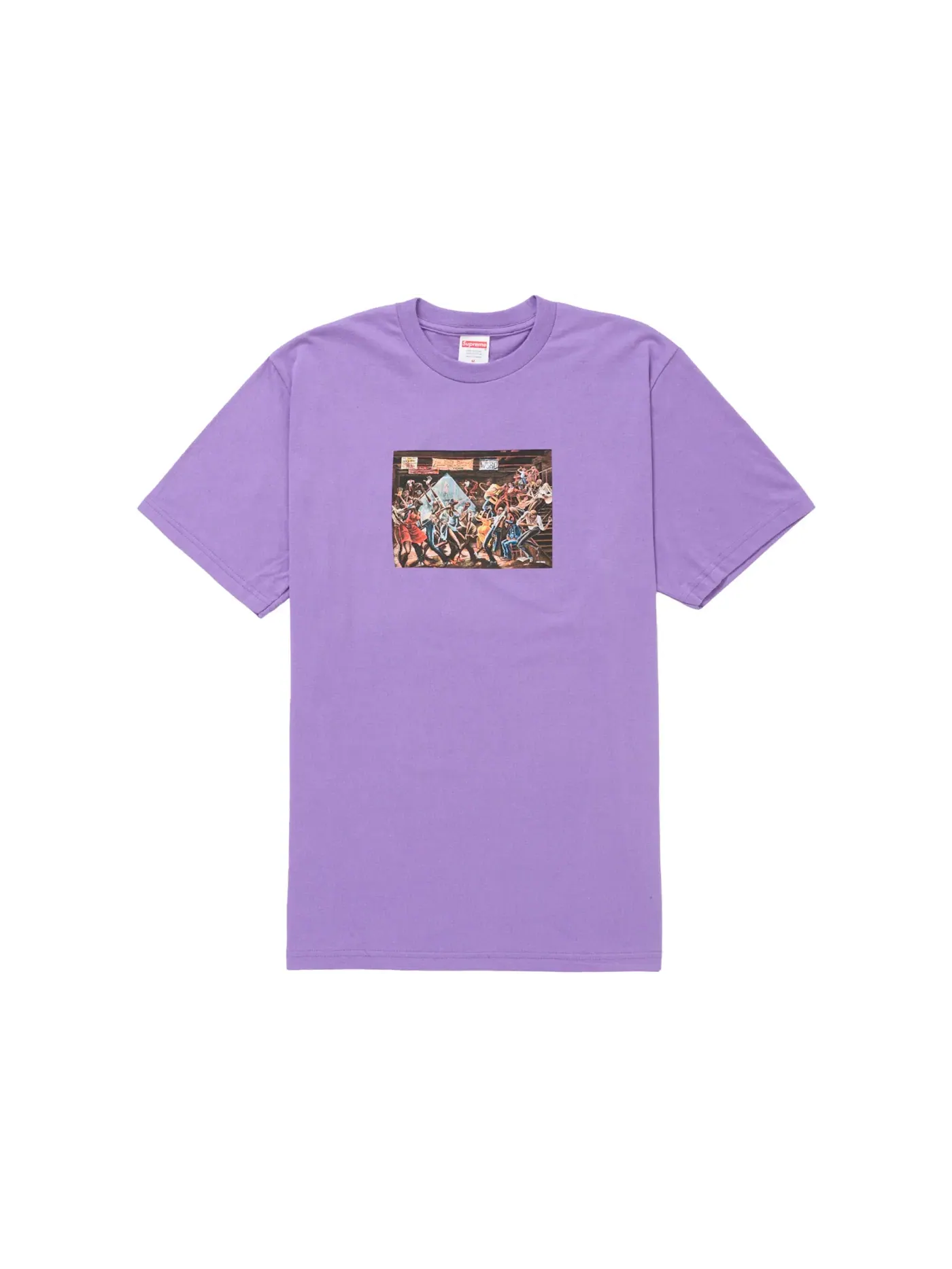 Мужская футболка Supreme Tee — изображение 1 из 2, фиолетовый
