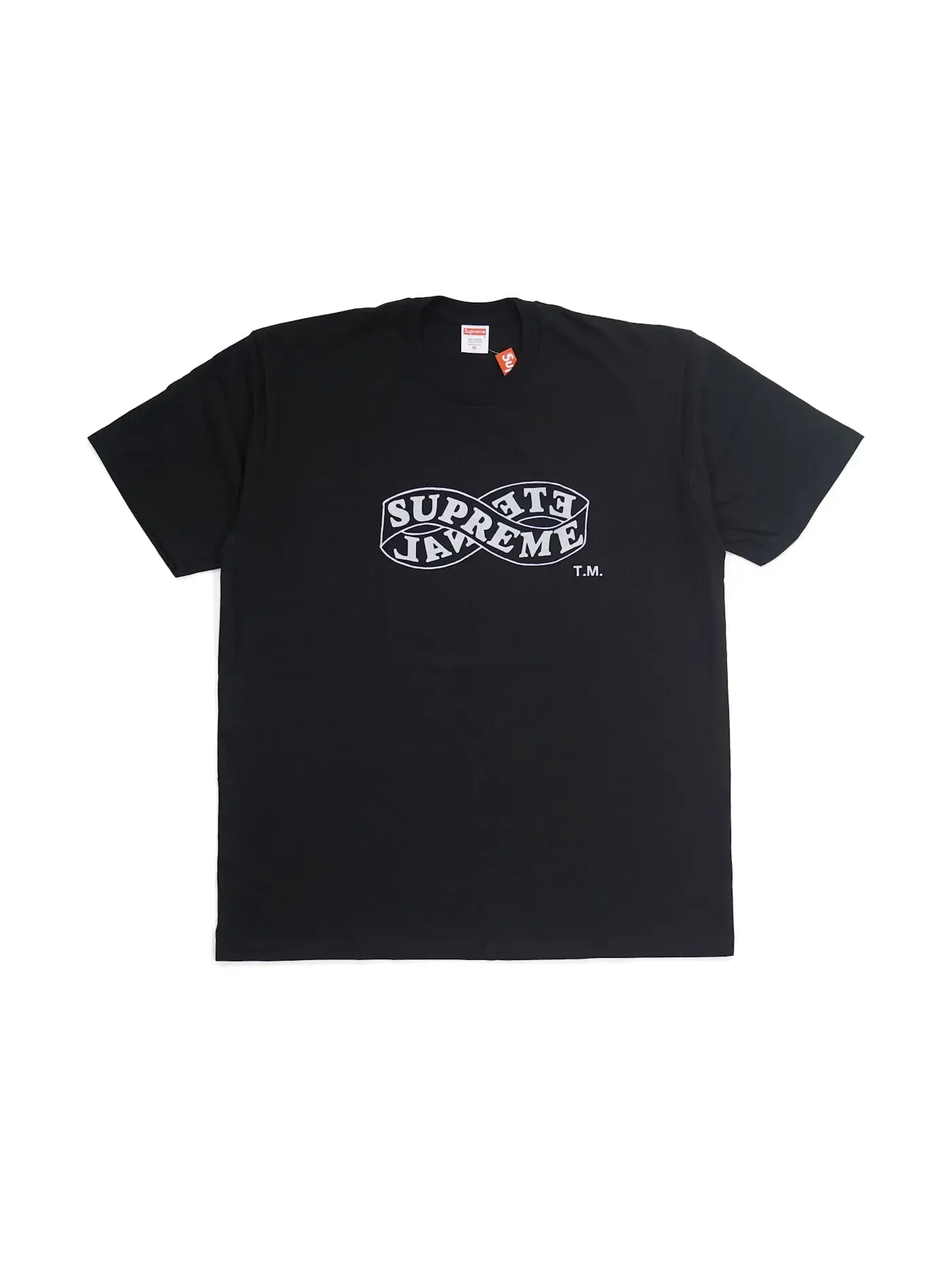Мужская футболка с принтом Supreme Eternal Tee (FW18) Supreme — изображение 1 из 1, черный