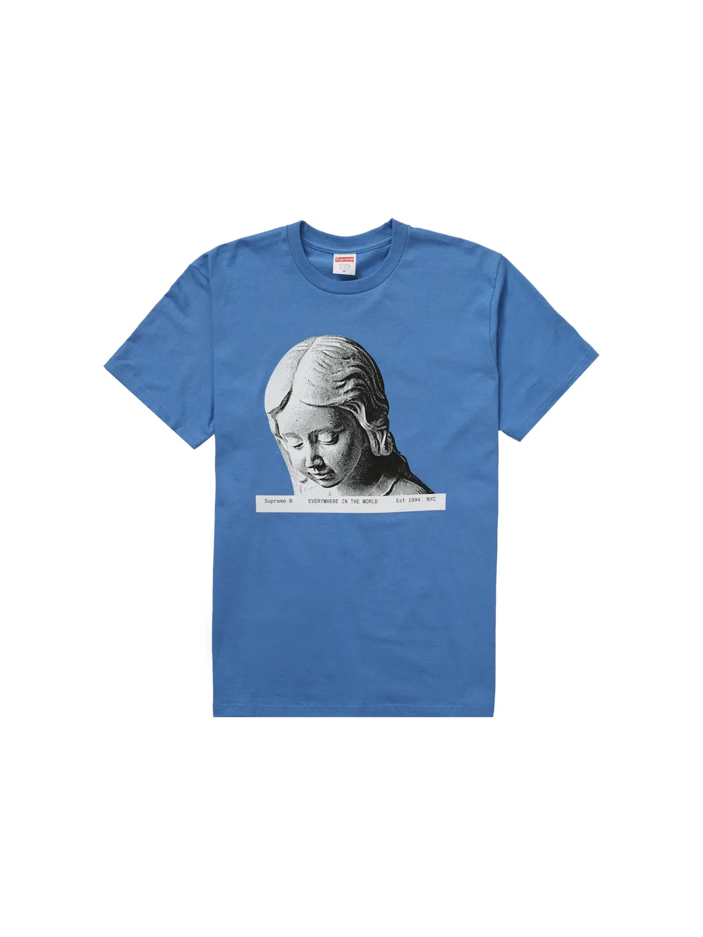 Мужская футболка Supreme Tee, Dusty Light Royal — изображение 1 из 1