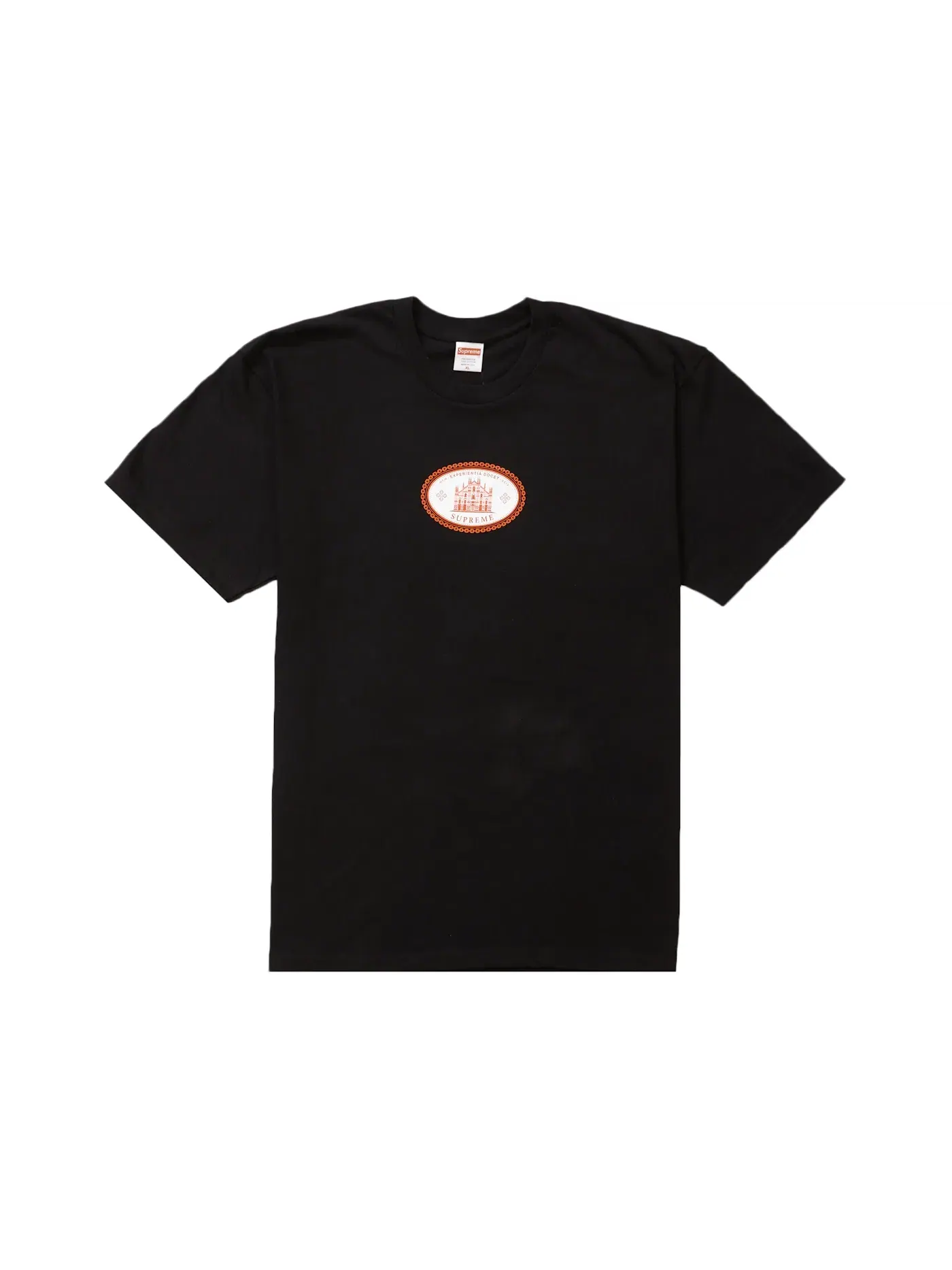 Мужская футболка с принтом Supreme Tee — изображение 1 из 1, черный