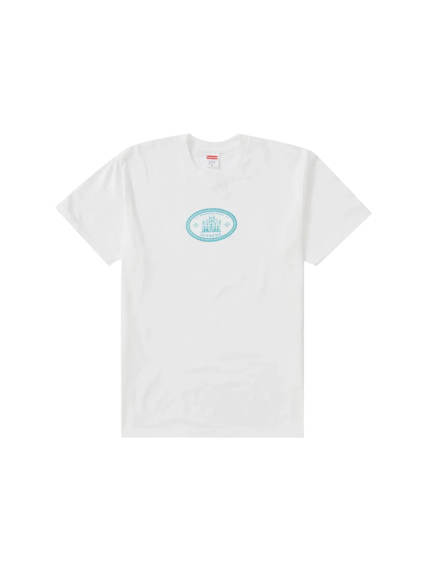 Мужская футболка с принтом Supreme Tee — изображение 1 из 1, белый