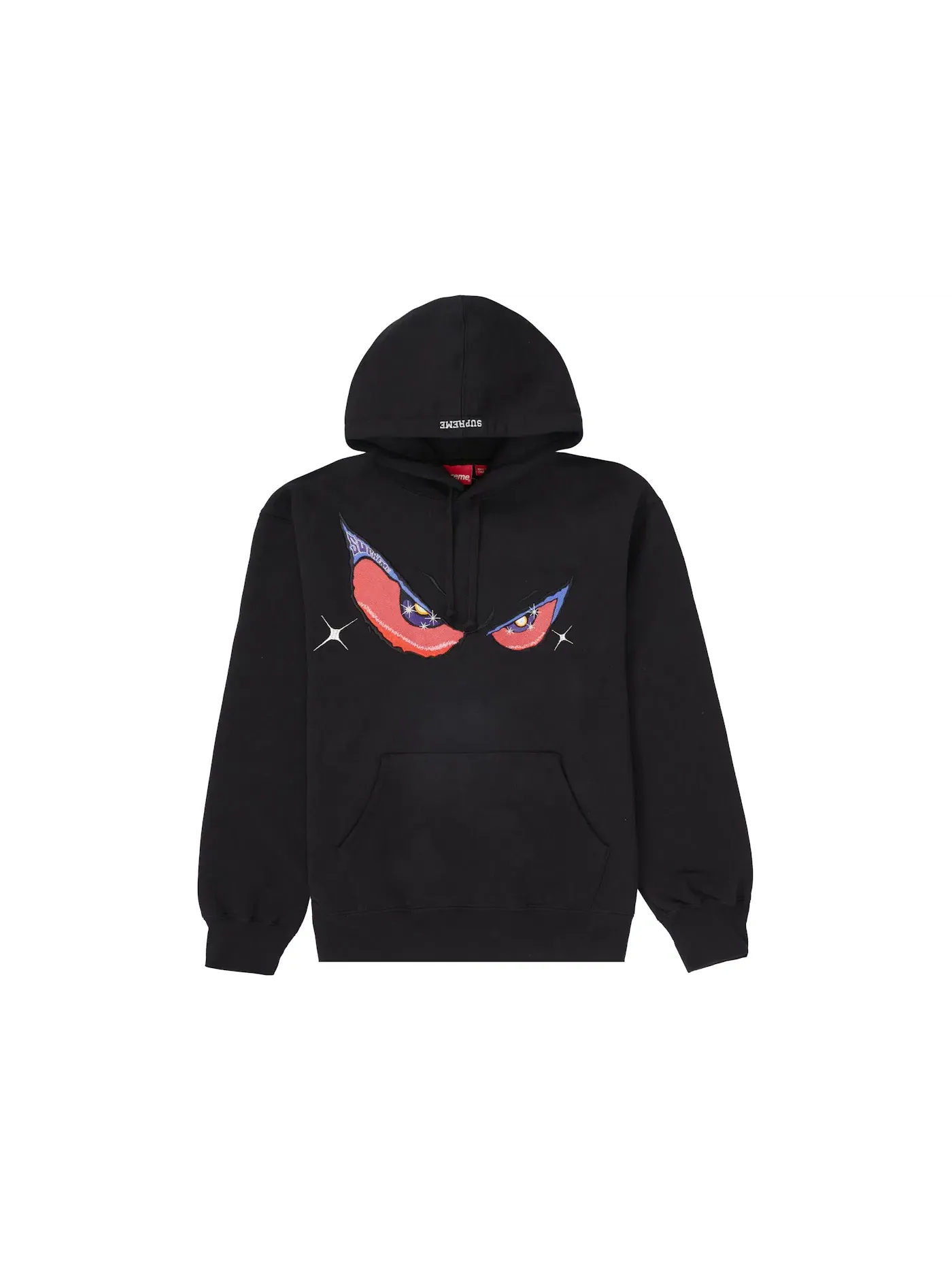 Мужская худи с капюшоном Supreme — изображение 1 из 1, черный