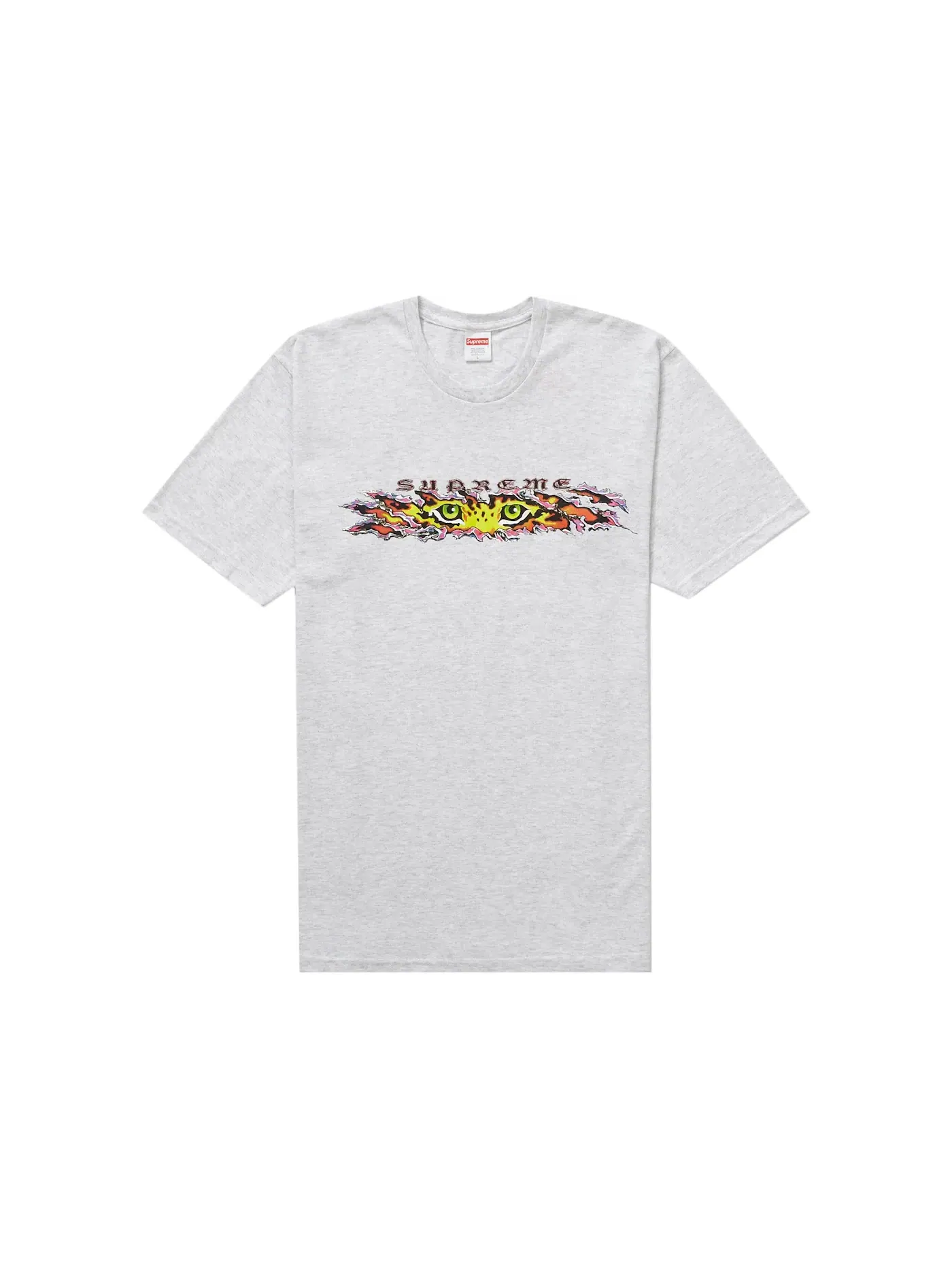 Мужская футболка с принтом Supreme Eyes Tee — изображение 1 из 1, серый