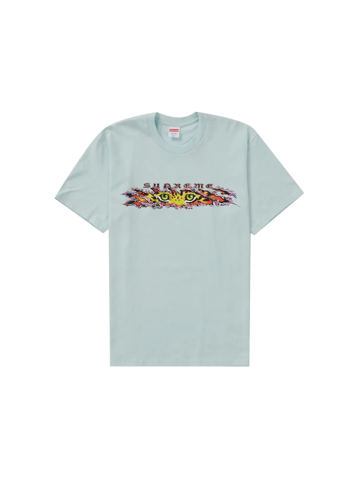 Мужская футболка с принтом Supreme Tee — изображение 1 из 1, бледный синий