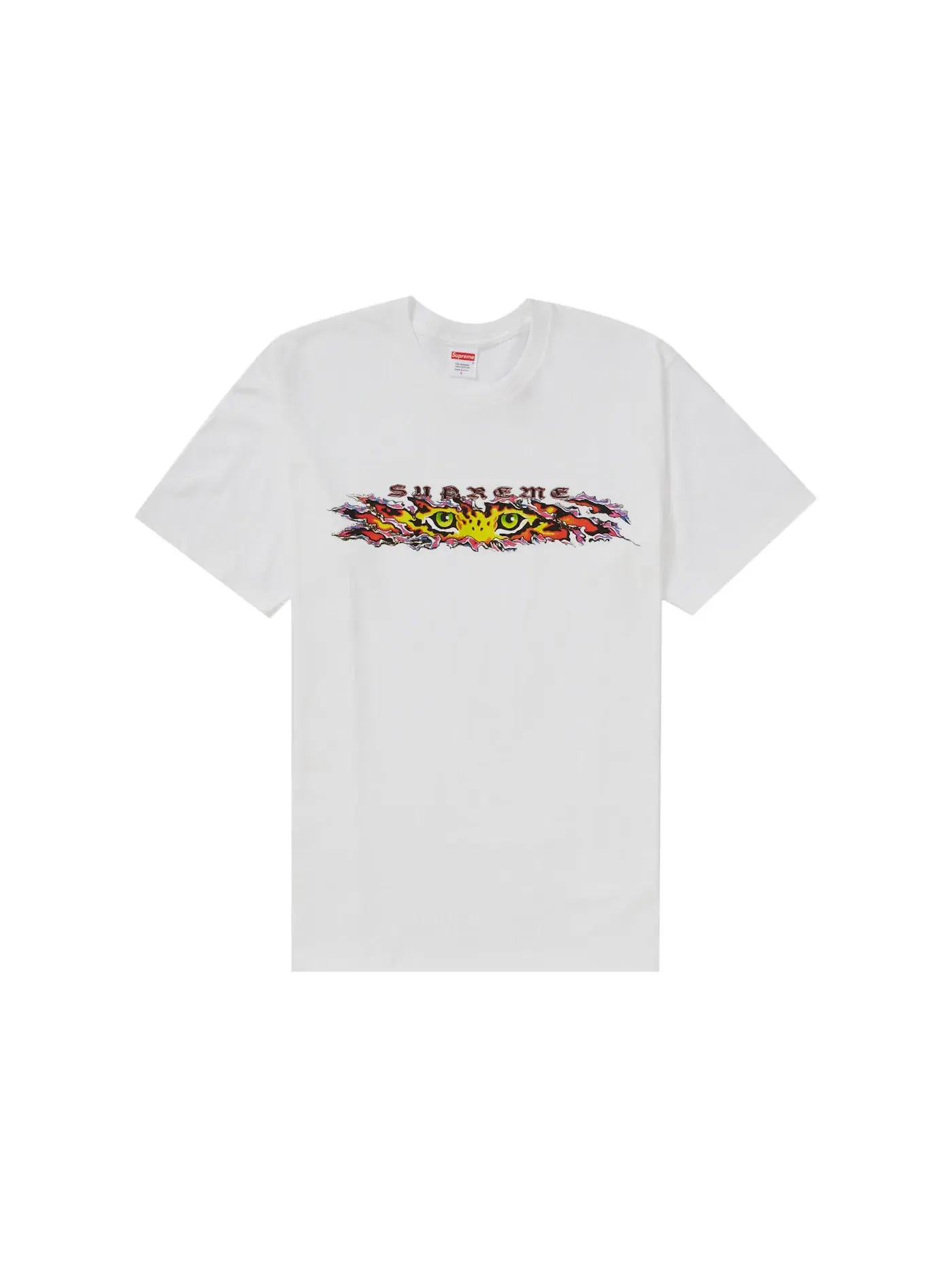 Мужская футболка с принтом Supreme Tee — изображение 1 из 1, белый