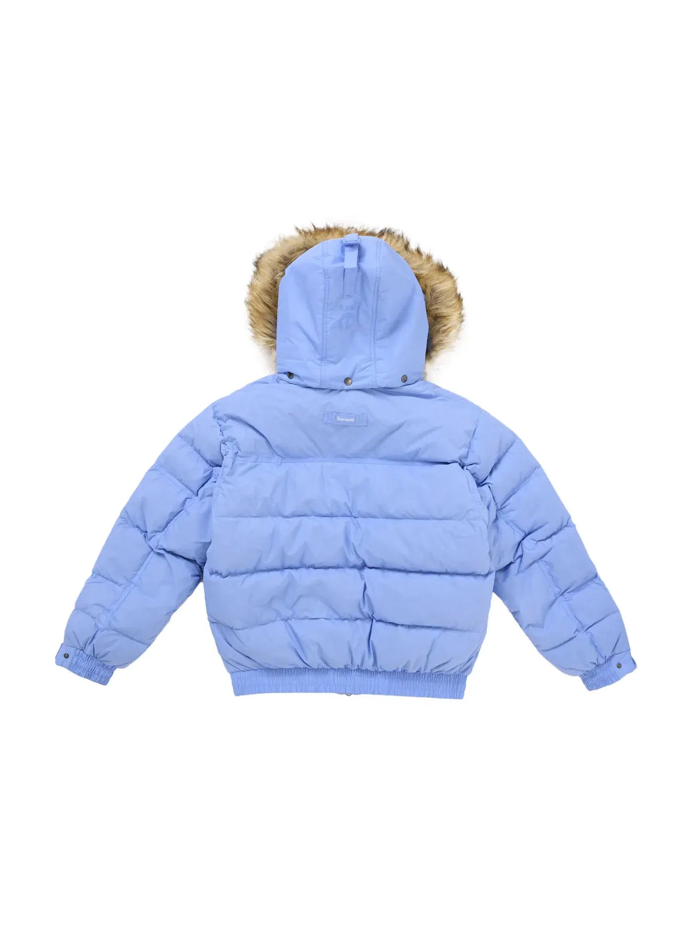 Мужская куртка-пуховик с капюшоном-маской Supreme Jacket — изображение 4 из 4, светлый синий