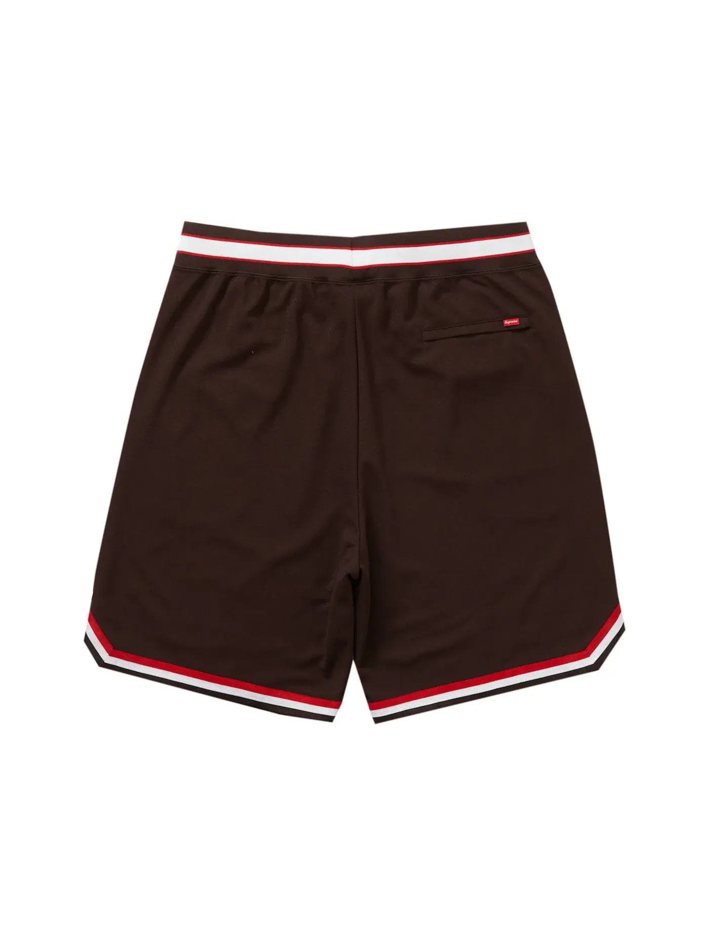 Мужские шорты Faux Croc Basketball Supreme — изображение 2 из 2, коричневый