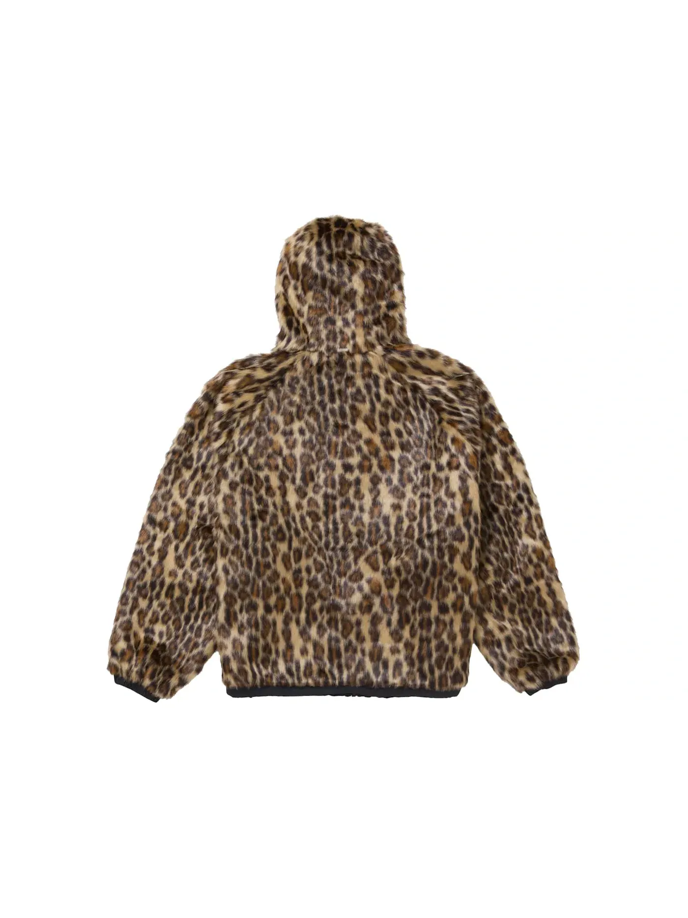 Мужская куртка с капюшоном из искусственного меха двусторонняя Supreme Jacket — изображение 5 из 5, черный