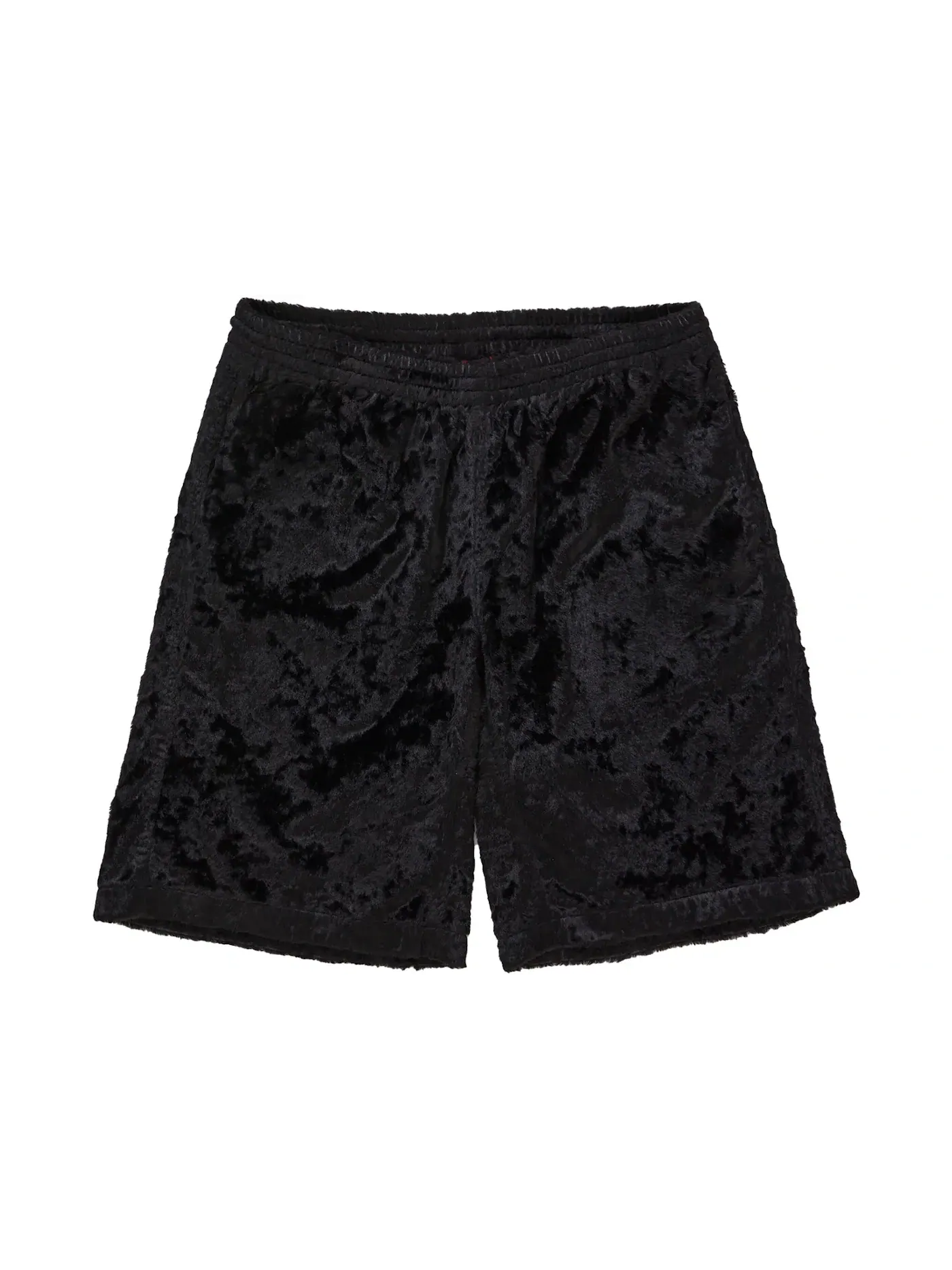 Мужские шорты из искусственного меха Short Supreme — изображение 1 из 2, черный