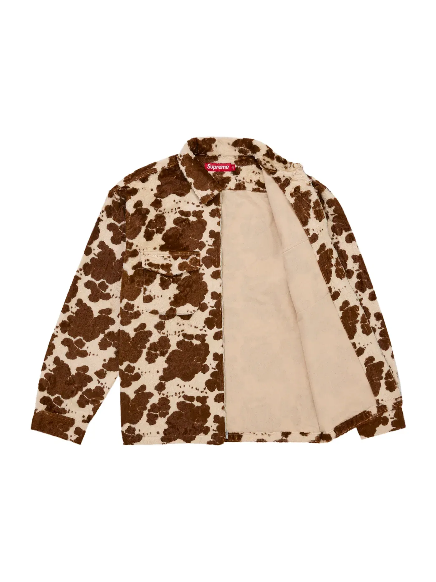 Мужская рубашка из искусственного меха Shirt Supreme, Cow — изображение 2 из 2