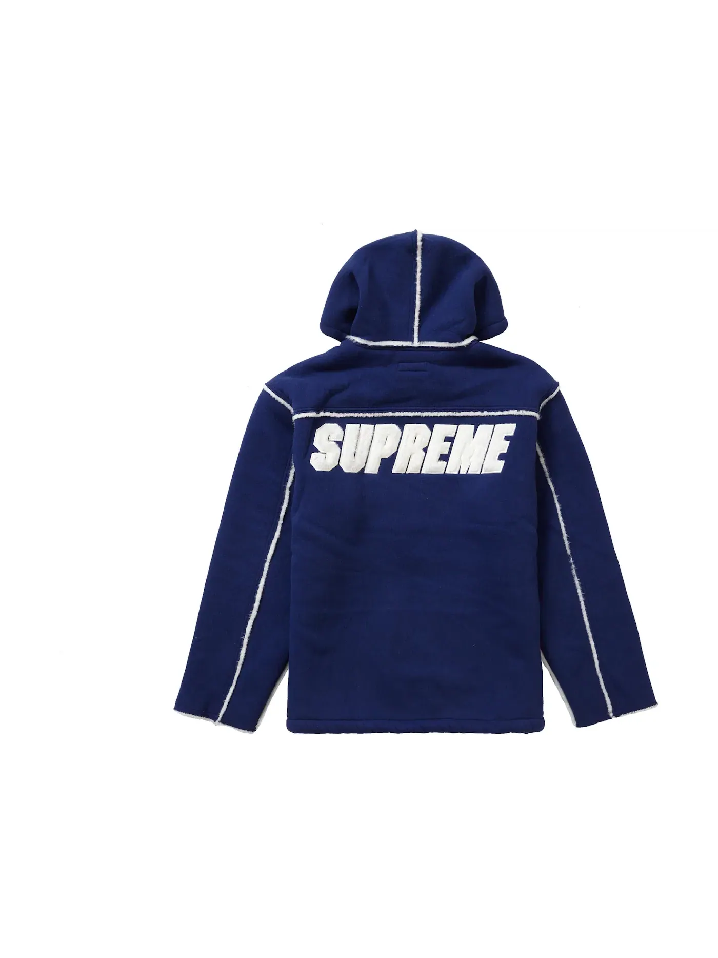 Мужская куртка с искусственным овчинным воротником Supreme Jacket — изображение 1 из 2, яркий темно-синий