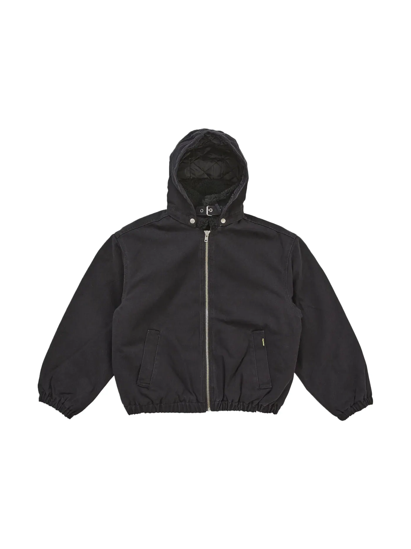 Мужская куртка-бомбер с подкладкой из искусственного каракуля Supreme Jacket (FW25) — изображение 1 из 5, черный