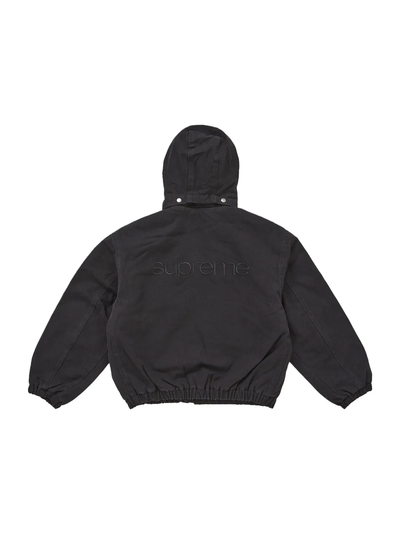 Мужская куртка-бомбер с подкладкой из искусственного каракуля Supreme Jacket (FW25) — изображение 3 из 5, черный