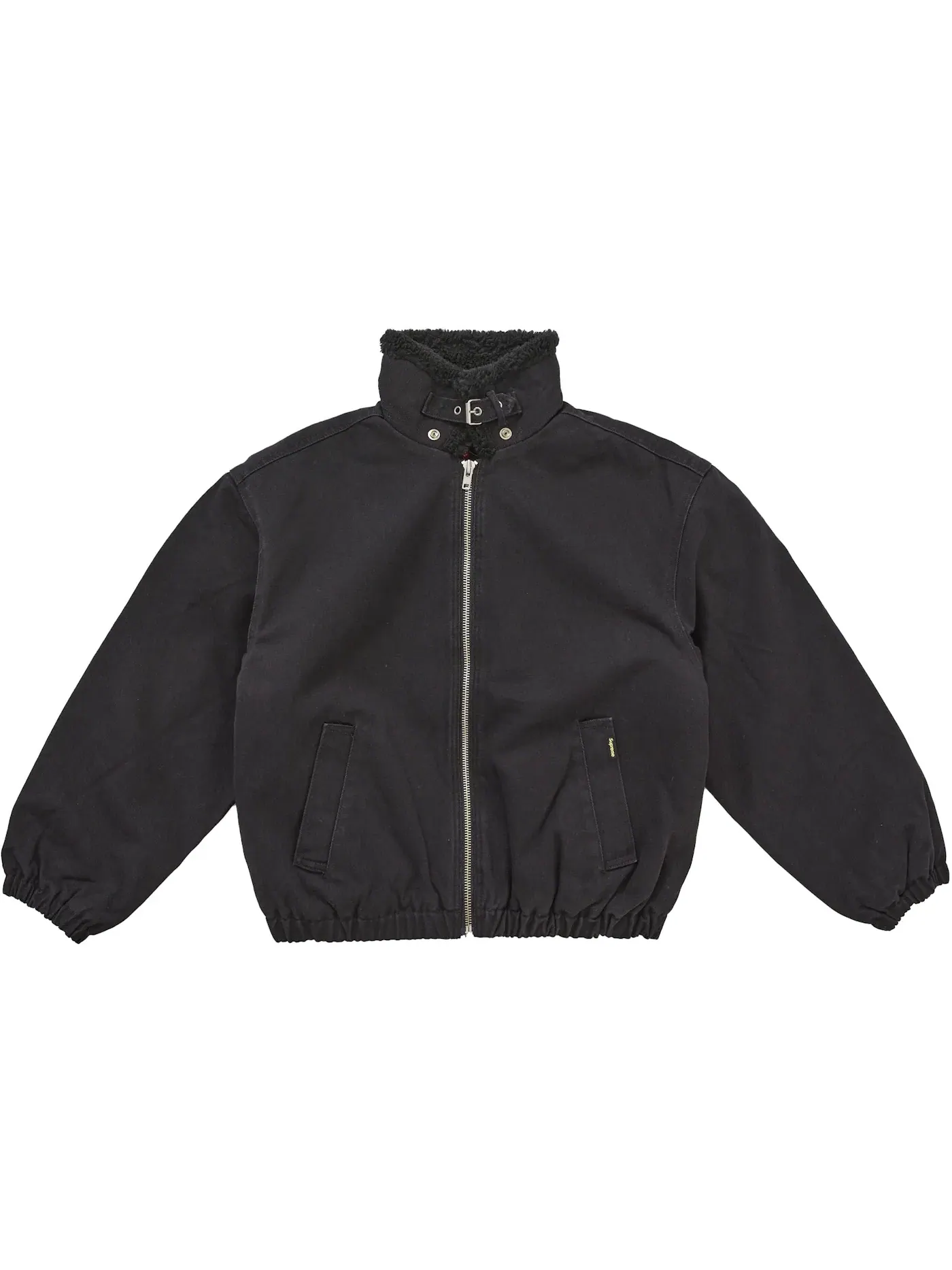 Мужская куртка-бомбер с подкладкой из искусственного каракуля Supreme Jacket (FW25) — изображение 4 из 5, черный