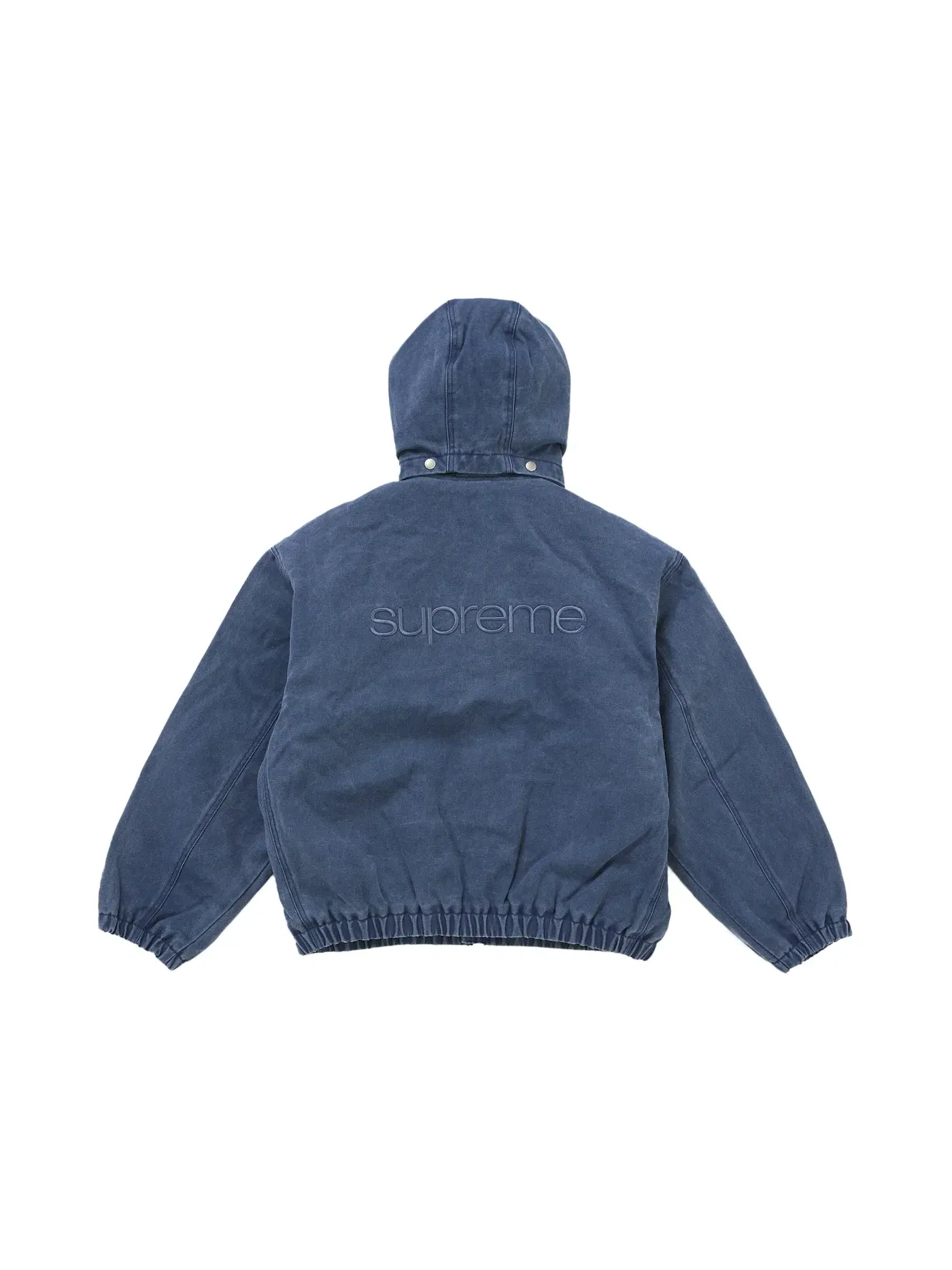 Мужская куртка-бомбер с искусственным мехом Supreme Jacket (FW25) — изображение 3 из 3, темно-синий