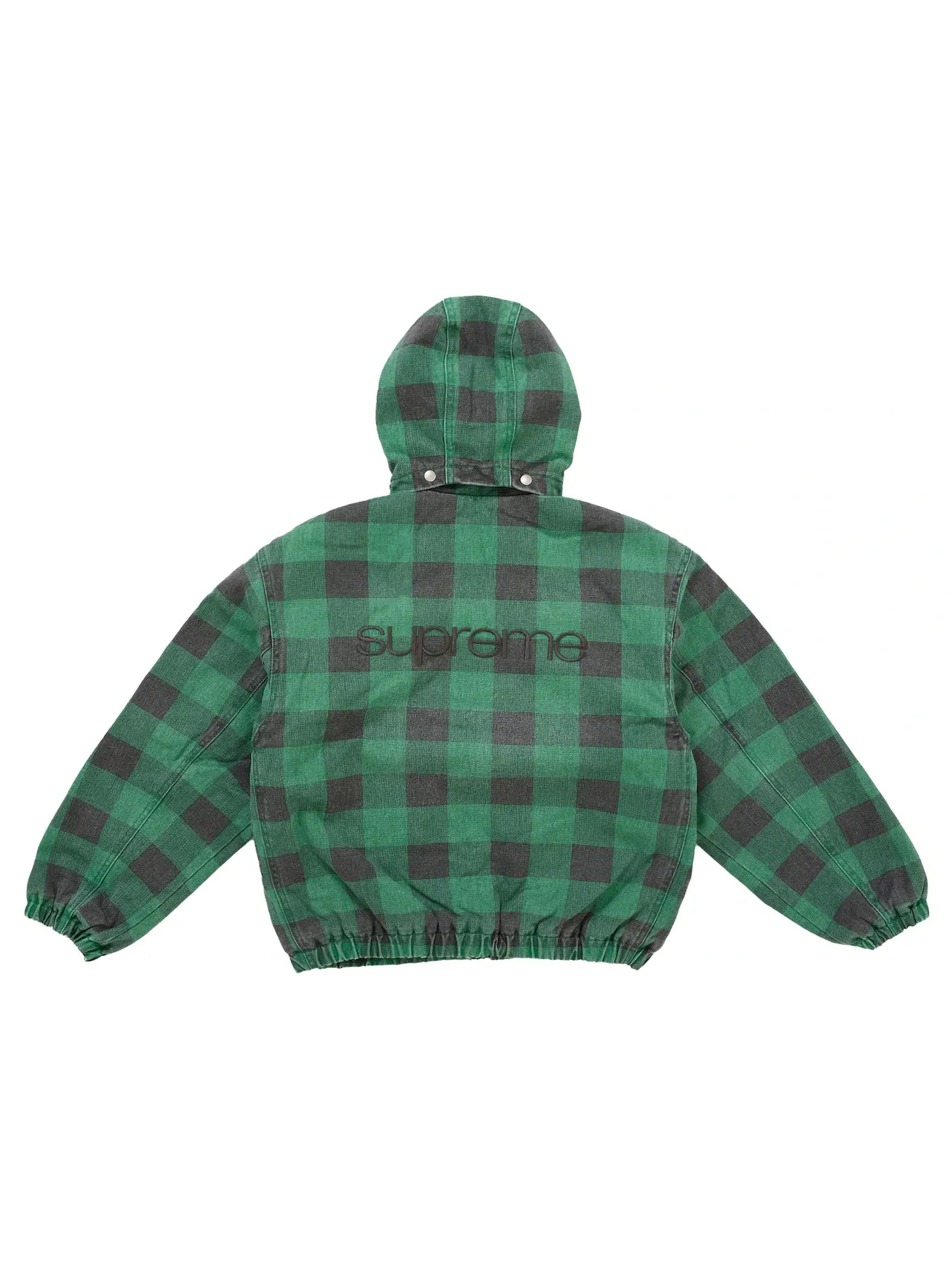 Мужская куртка-бомбер с принтом в клетку Jacket (FW25) Supreme — изображение 3 из 5, клетчатый