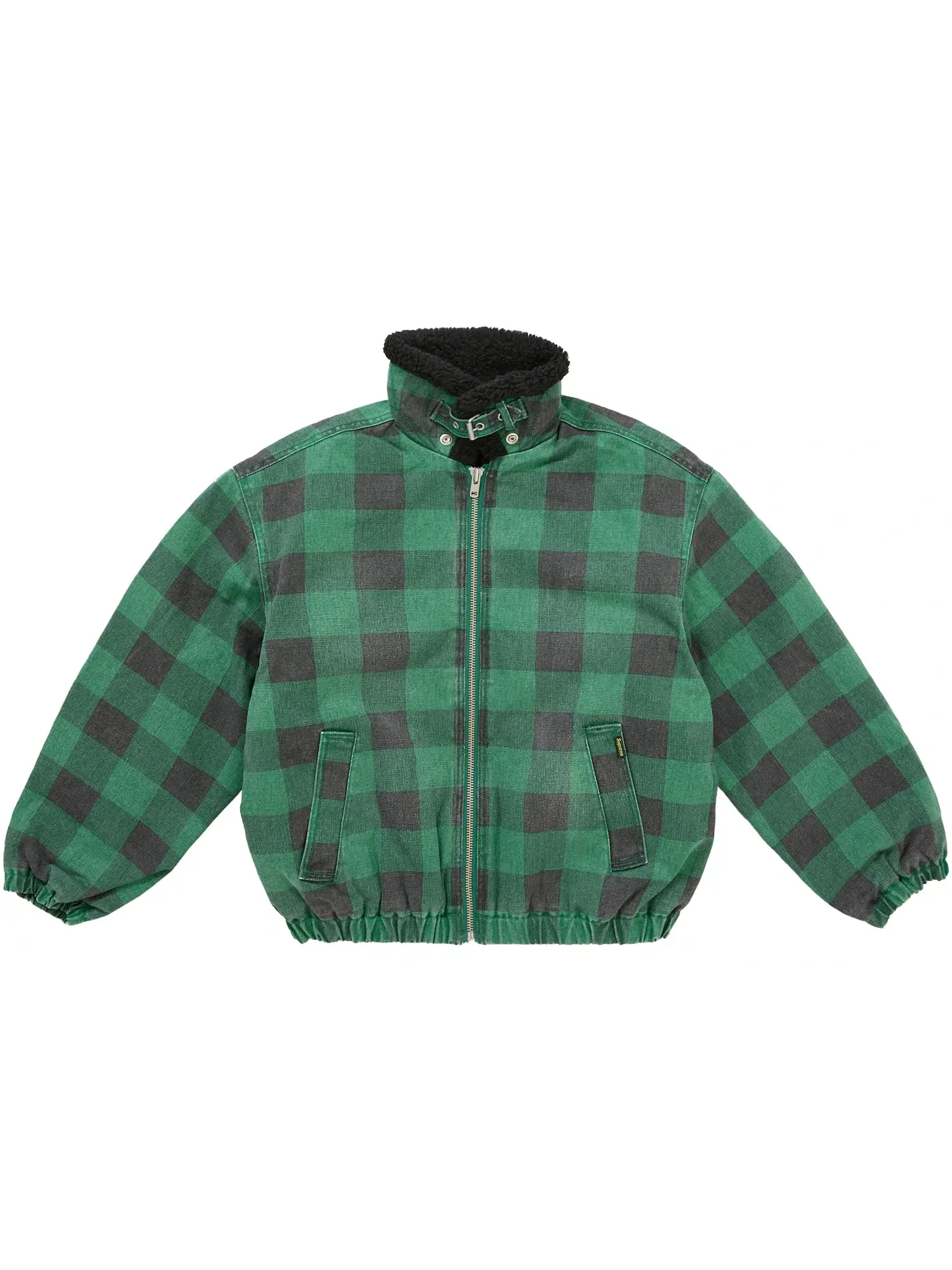 Мужская куртка-бомбер с принтом в клетку Jacket (FW25) Supreme — изображение 5 из 5, клетчатый
