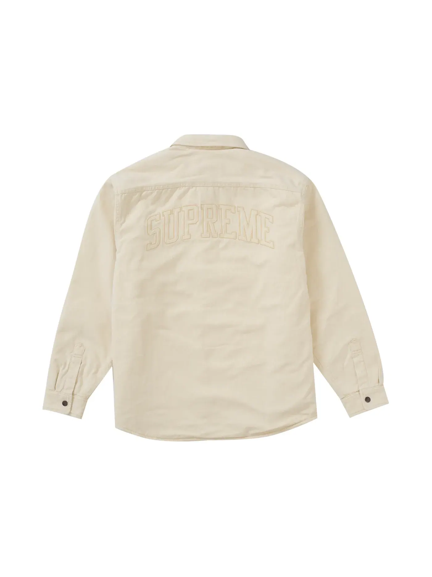 Мужская рубашка с подкладкой из искусственного меха Supreme Shirt — изображение 3 из 3, прозрачный