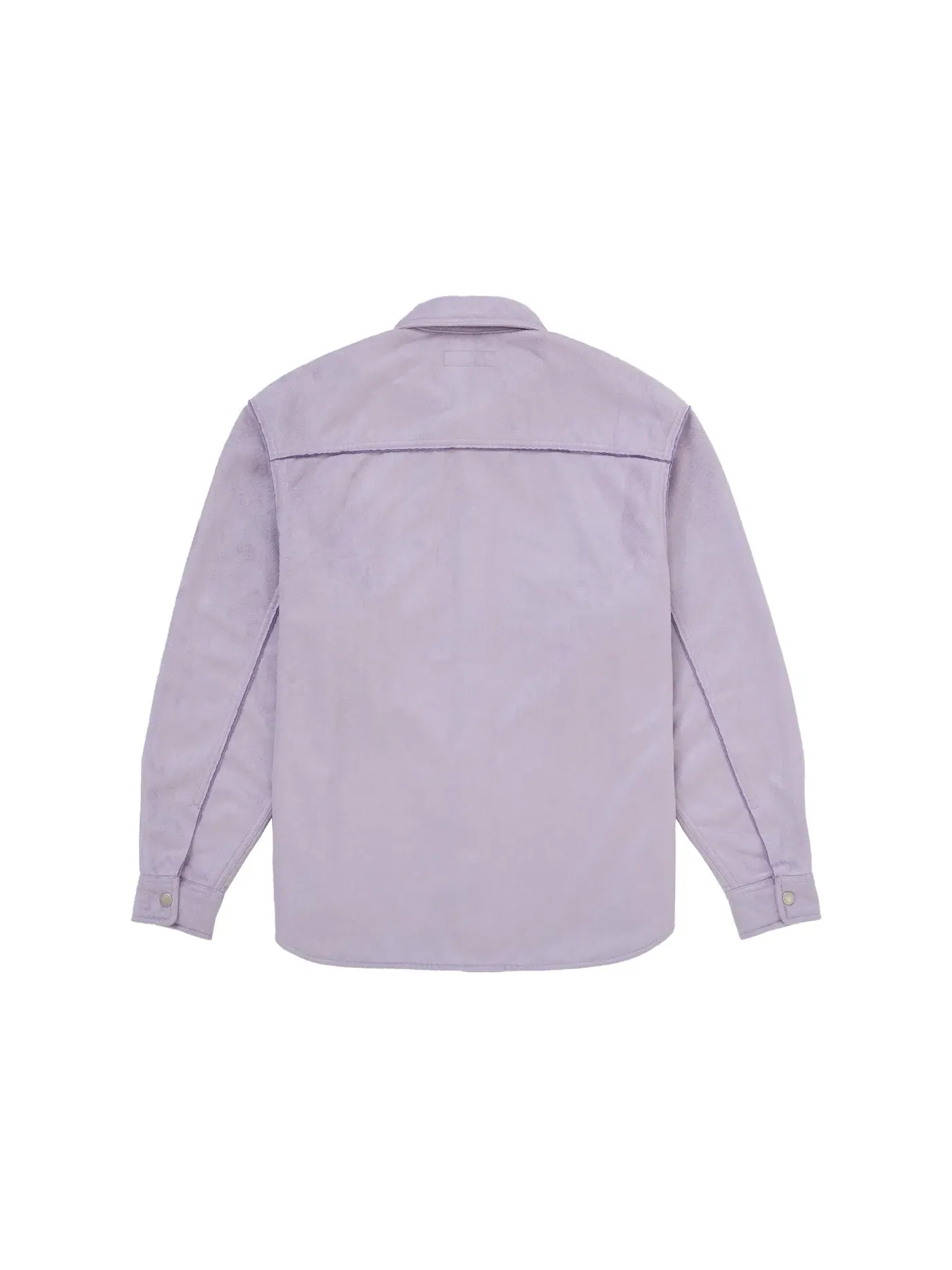 Мужская рубашка из замши Supreme Shirt — изображение 3 из 3, фиолетовый