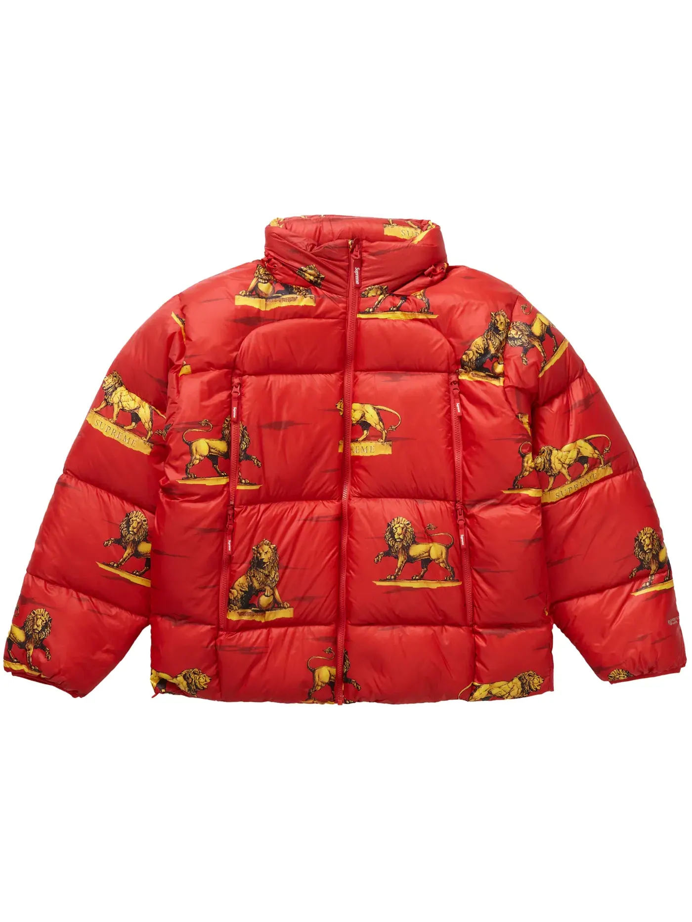 Мужская куртка-пуховик с принтом Supreme Lions Jacket, Lions — изображение 3 из 5
