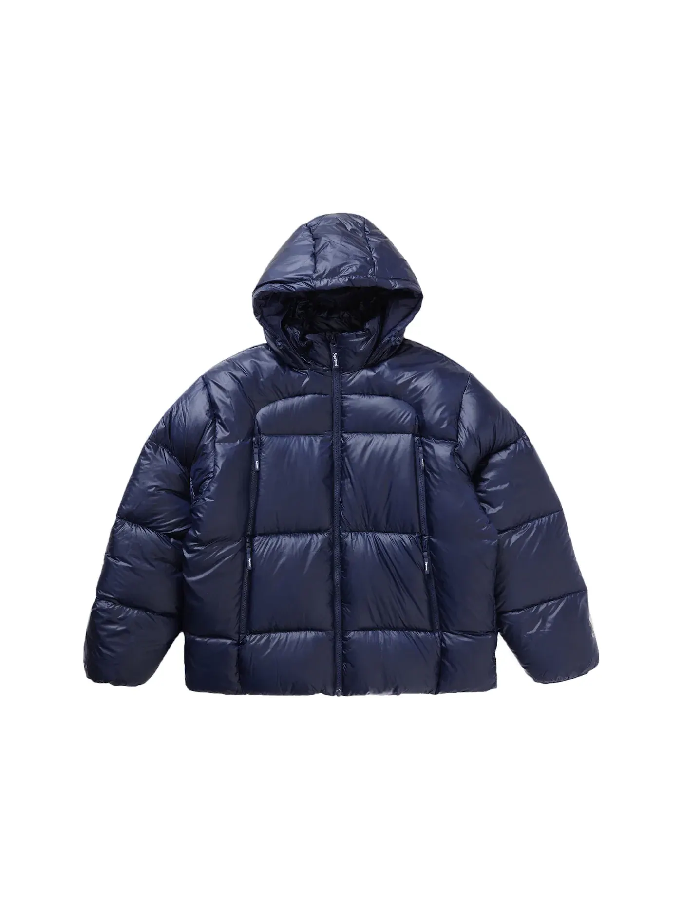 Мужская пуховая куртка с наполнителем Supreme Featherweight Down Puffer Jacket — изображение 1 из 5, темно-синий