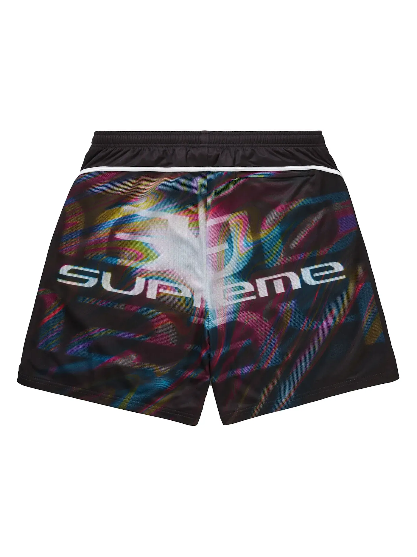Мужские шорты с принтом Supreme — изображение 2 из 2, черный