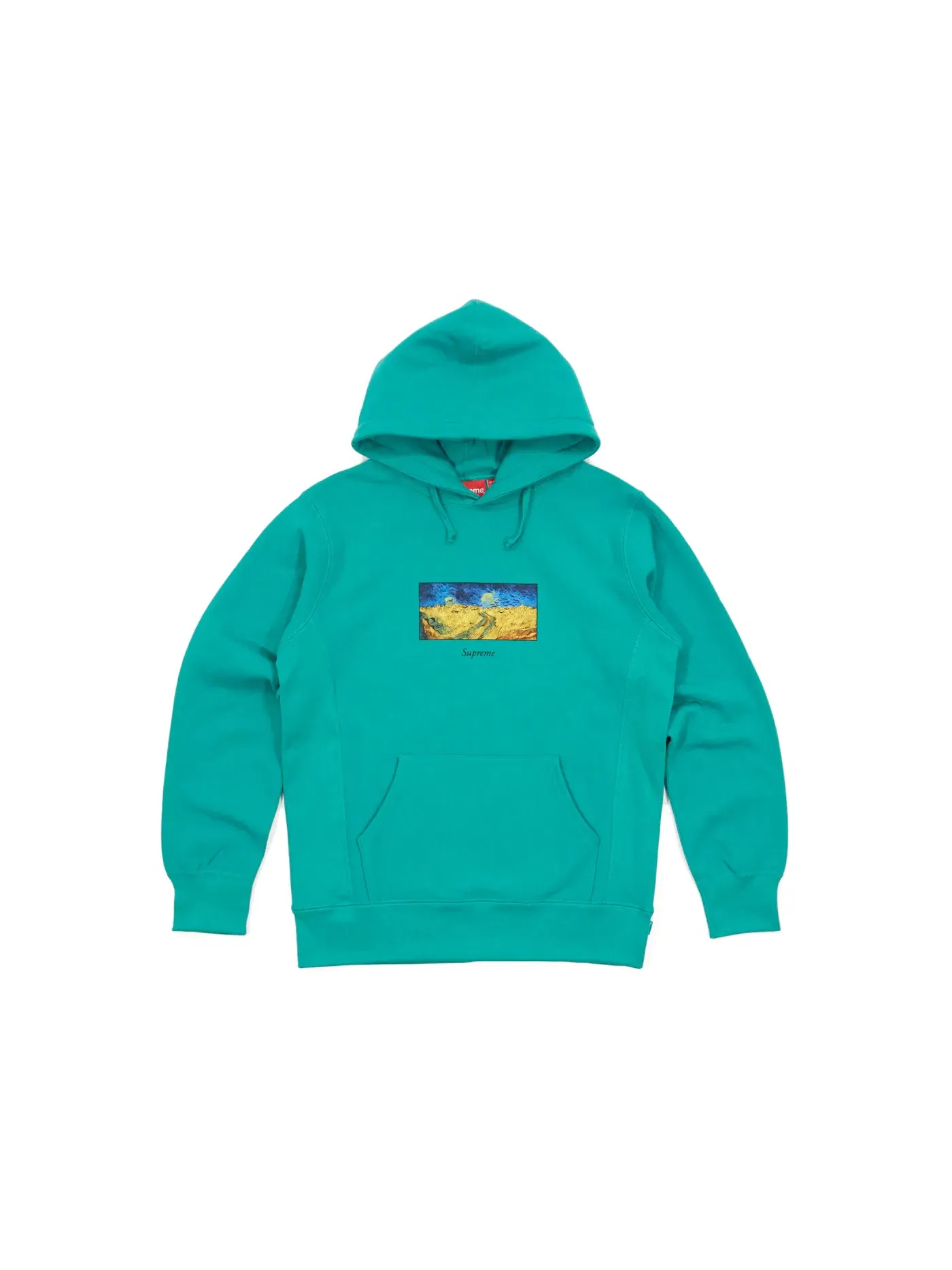 Мужской худи с капюшоном Supreme Sweatshirt — изображение 1 из 1, голубой