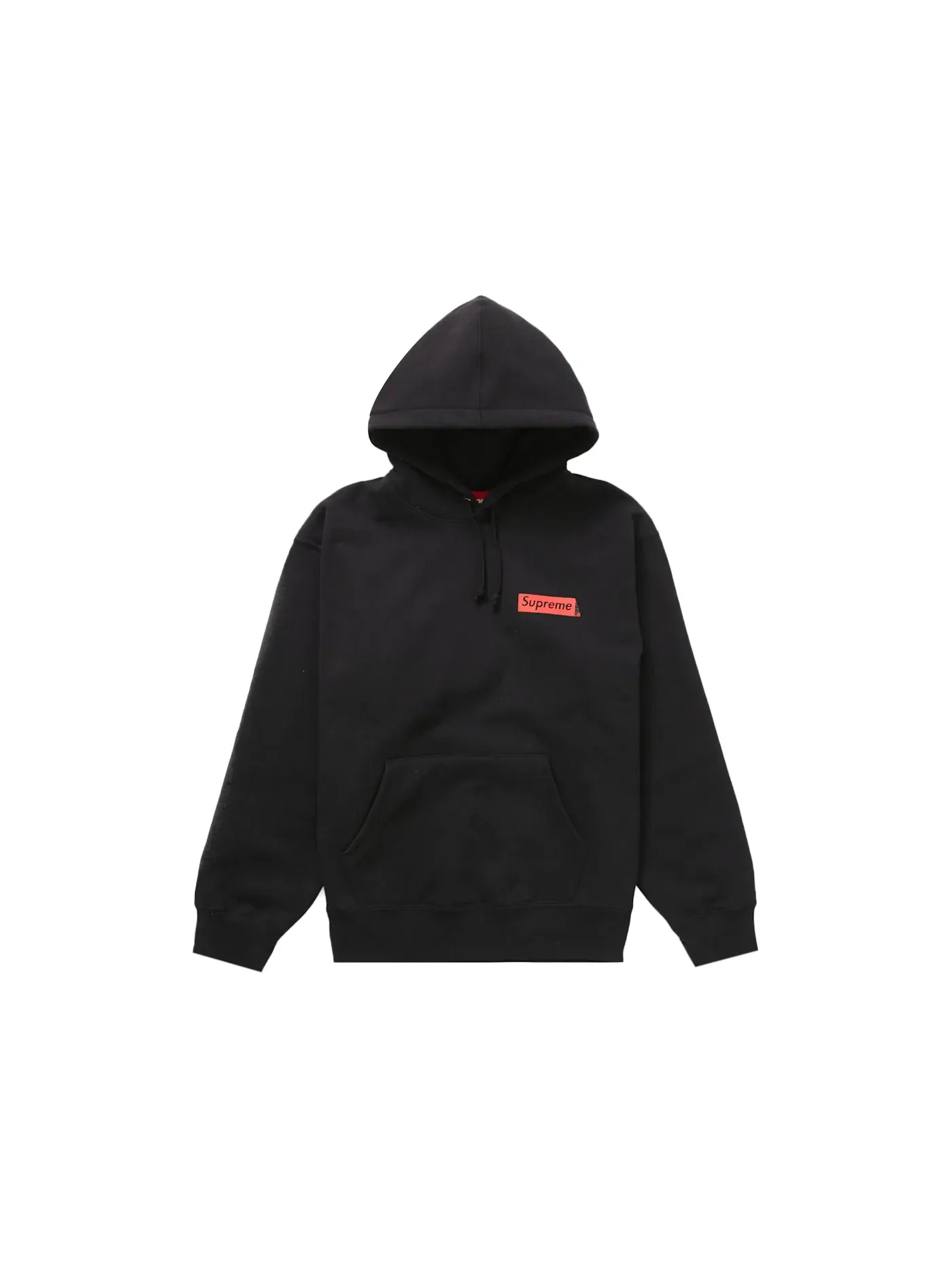 Мужской худи с принтом Supreme Fiend Supreme — изображение 1 из 2, черный