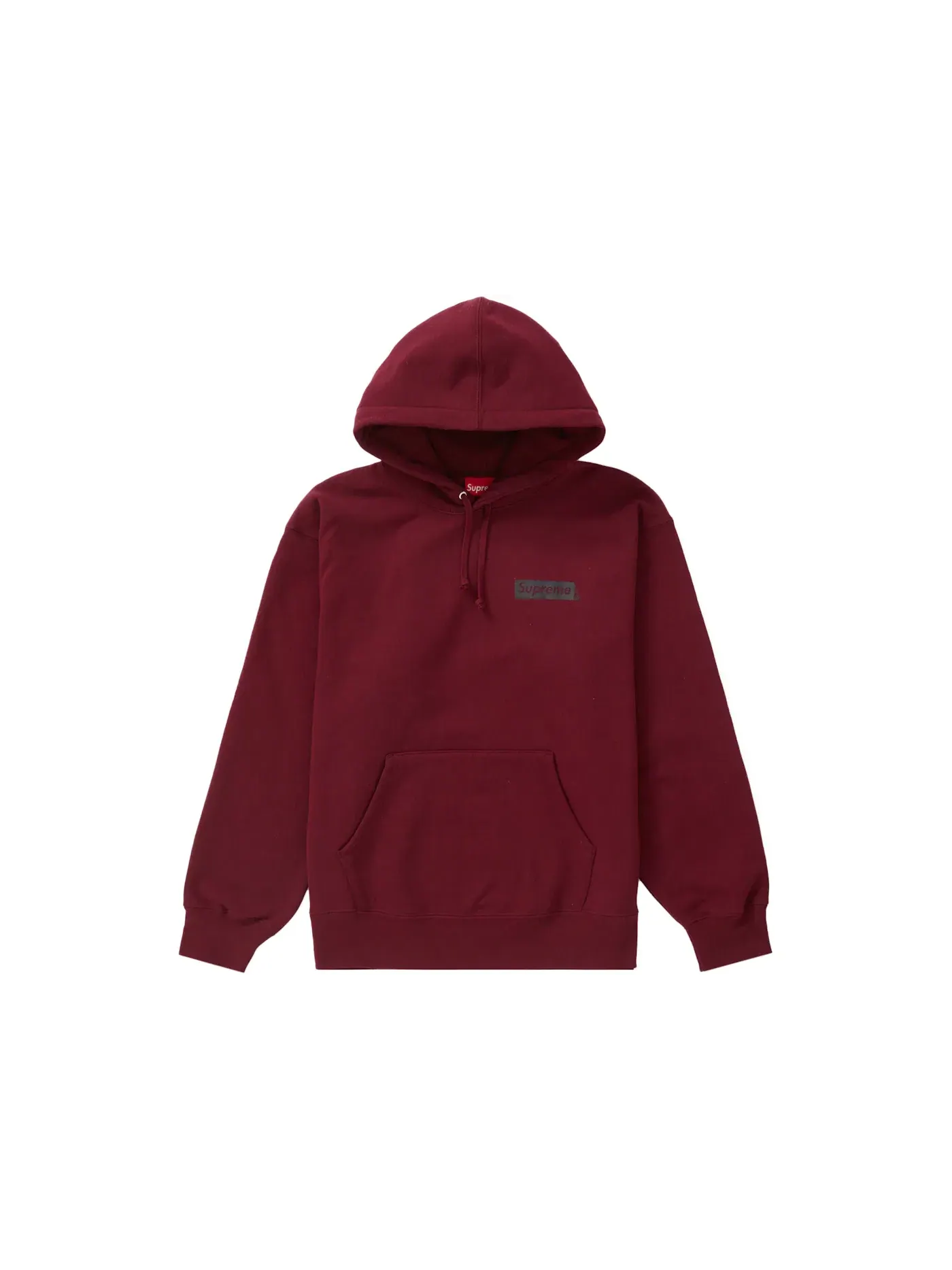 Мужская худи с капюшоном Supreme Fiend Sweatshirt — изображение 1 из 2, бордовый