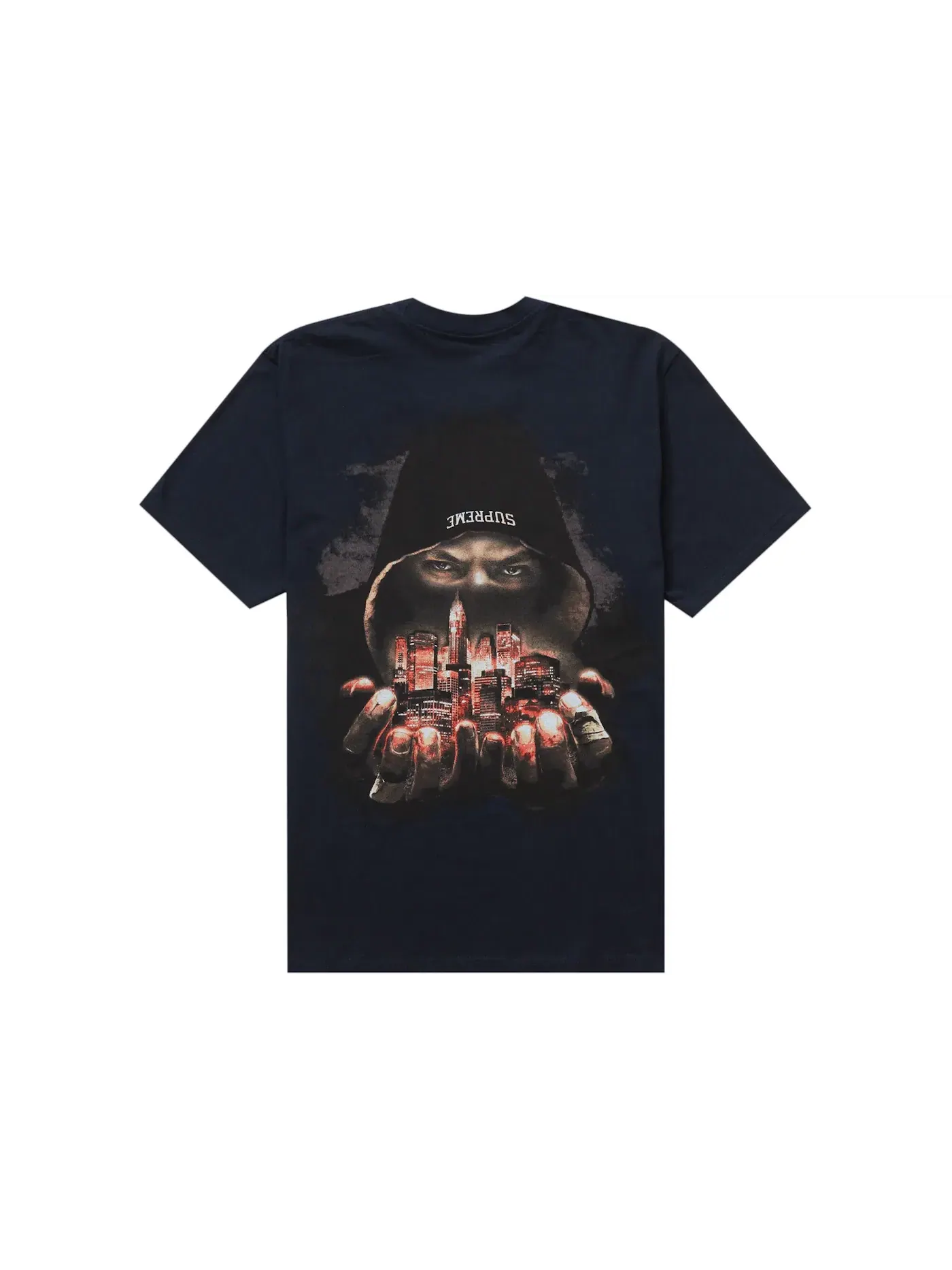 Мужская футболка с коротким рукавом Supreme Tee — изображение 1 из 2, темно-синий
