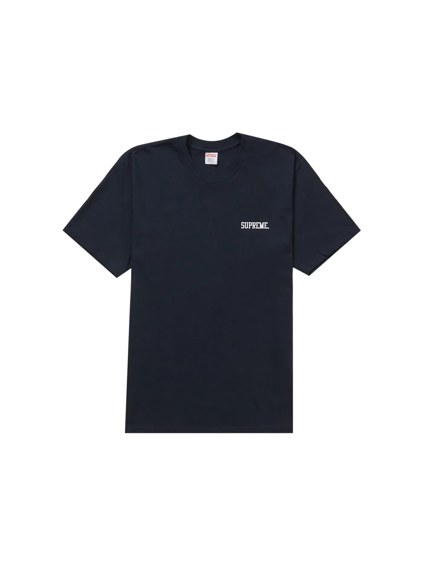 Мужская футболка с коротким рукавом Supreme Tee — изображение 2 из 2, темно-синий