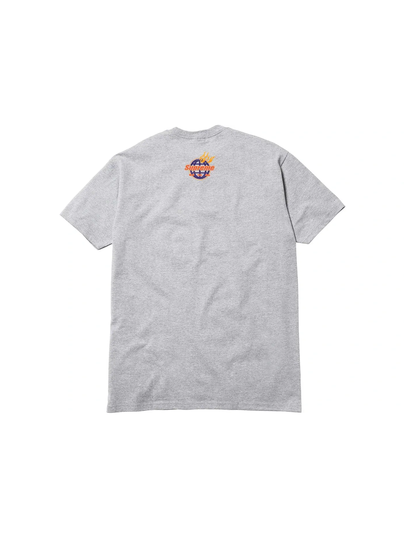 Мужская футболка с принтом Supreme Tee — изображение 2 из 2, серый