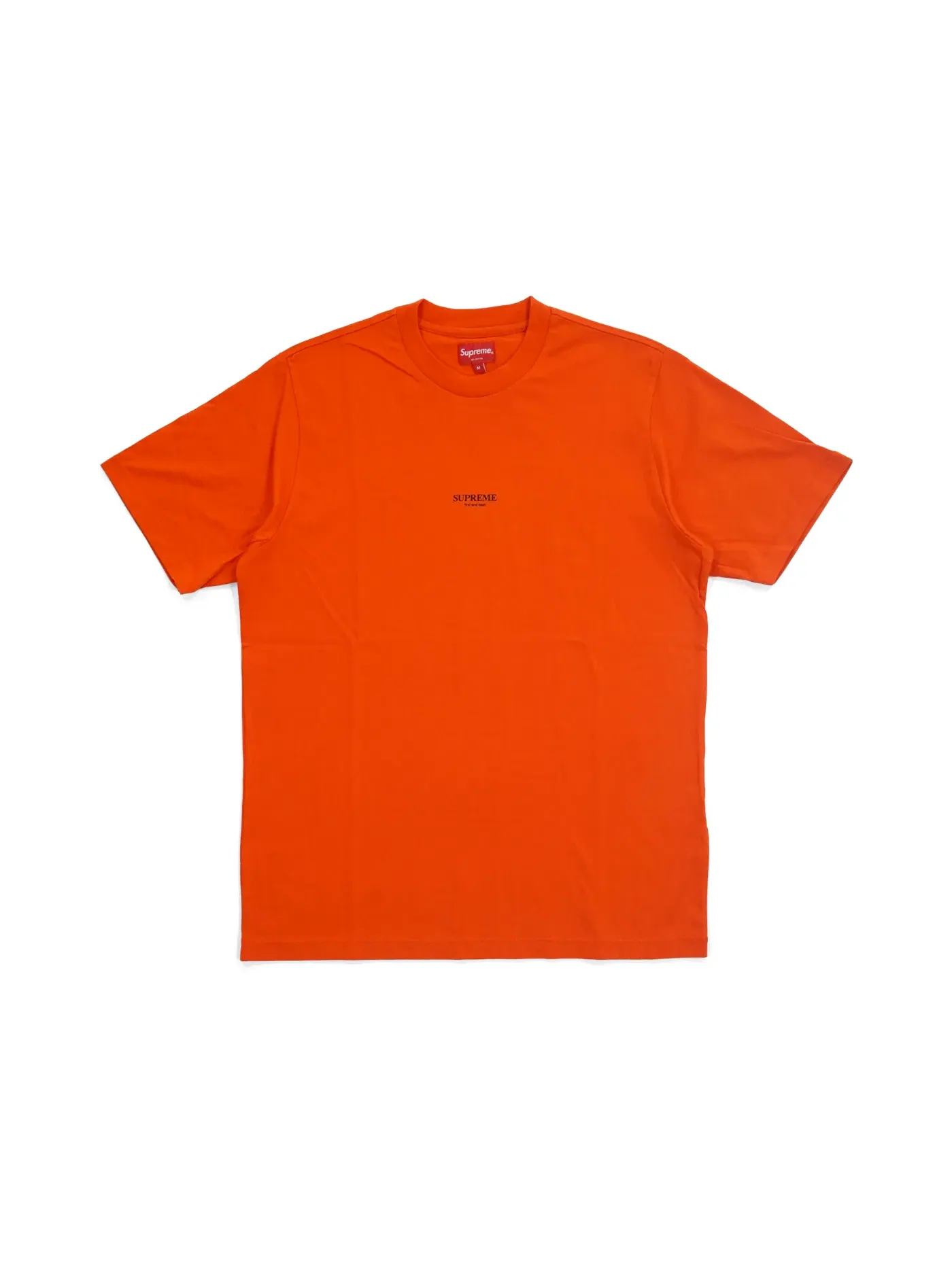 Мужская футболка Supreme First & Best Tee — изображение 1 из 1, оранжевый