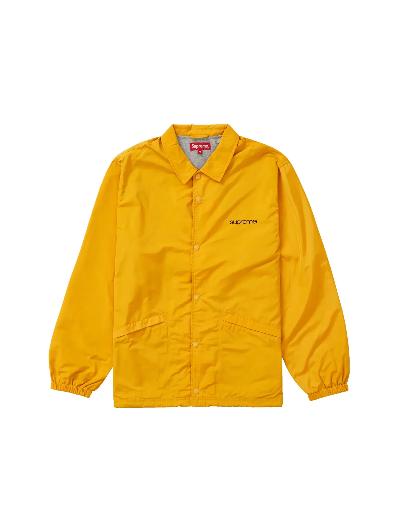 Мужская куртка с принтом Supreme Five Boroughs Coaches Jacket — изображение 1 из 2, желтый