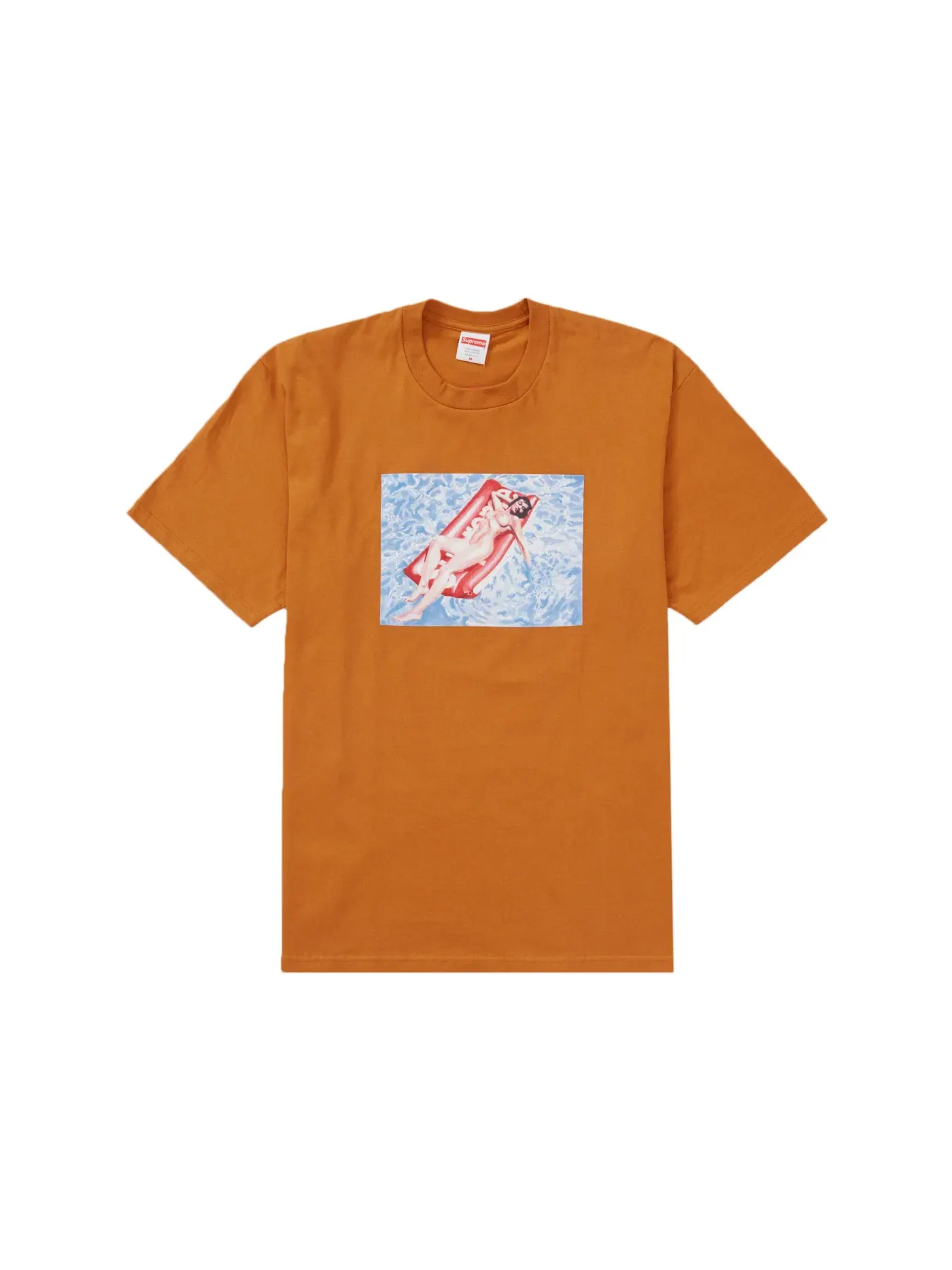 Мужская футболка Supreme Tee — изображение 1 из 1, оранжевый