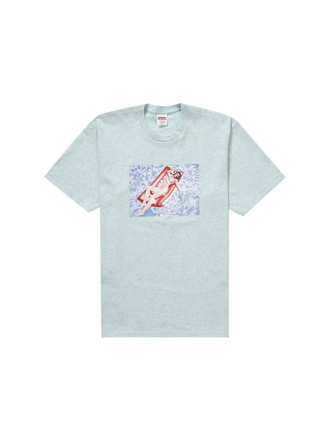 Мужская футболка с принтом Tee Supreme — изображение 1 из 1, синий