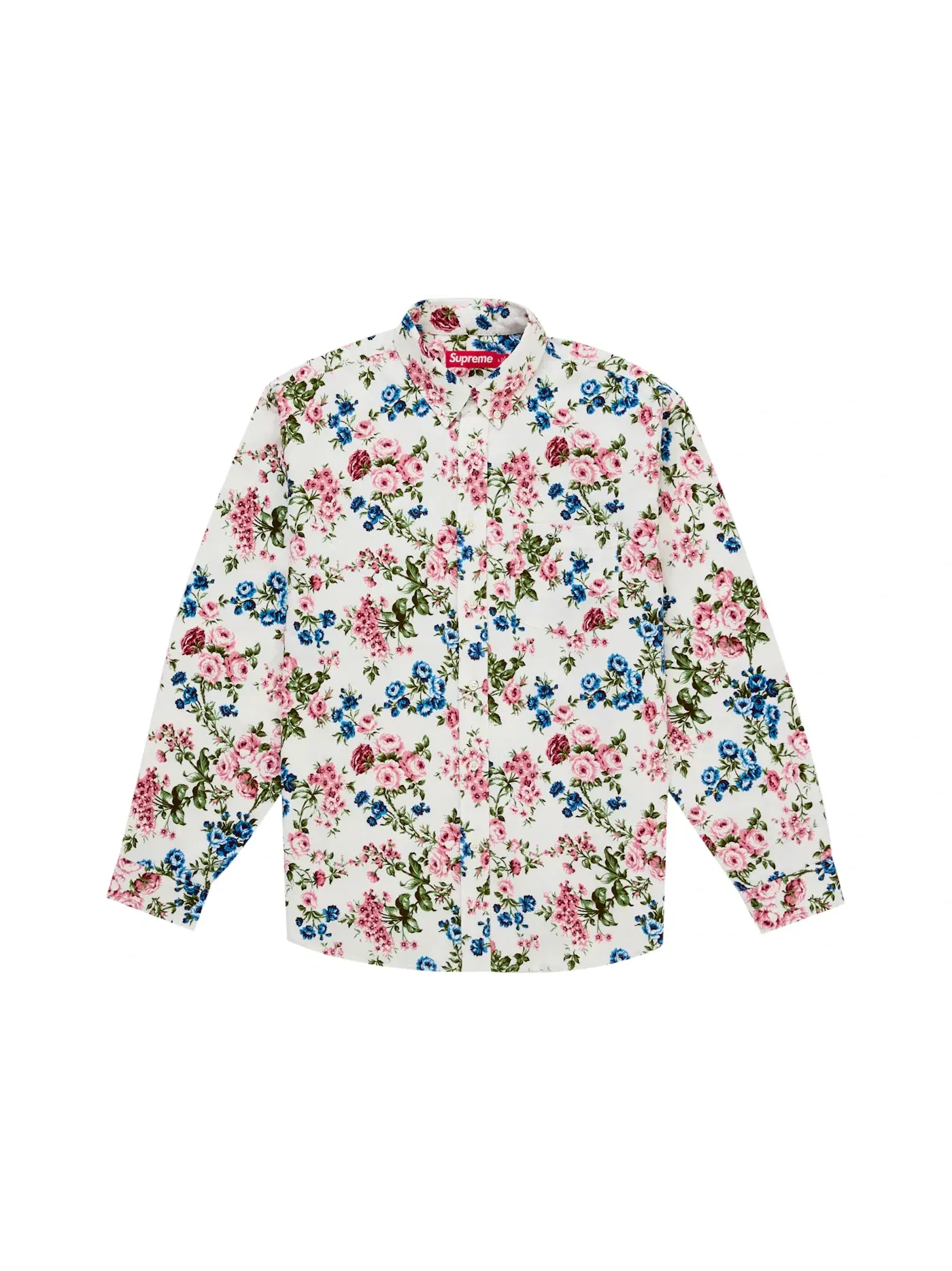 Мужская рубашка с принтом Supreme — изображение 1 из 1