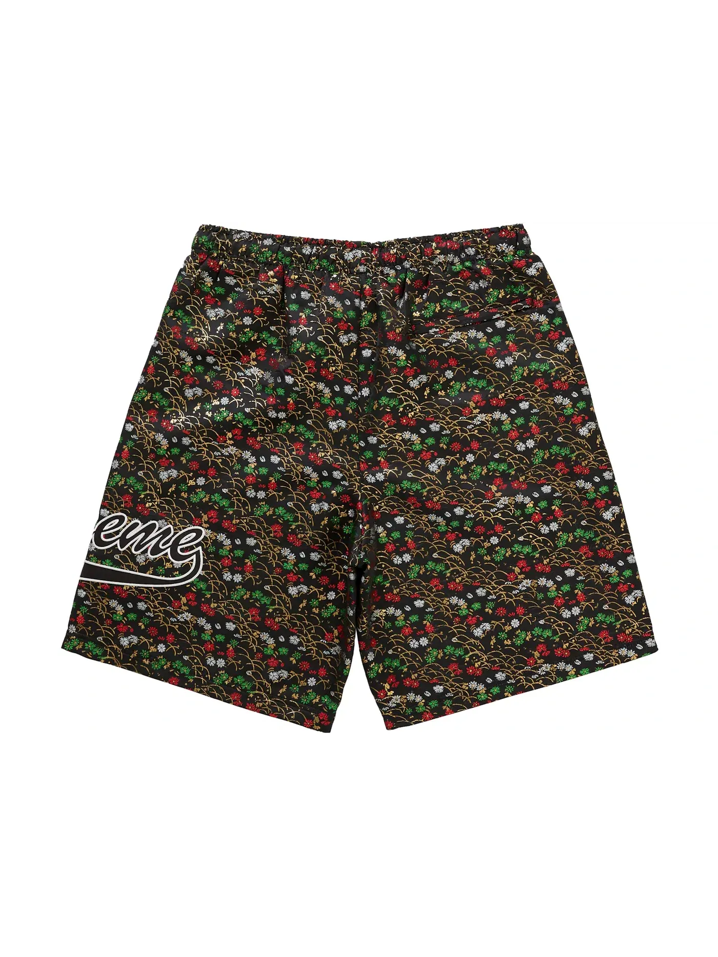 Мужские шорты с цветочным жаккардовым узором Supreme Short — изображение 3 из 3, черный