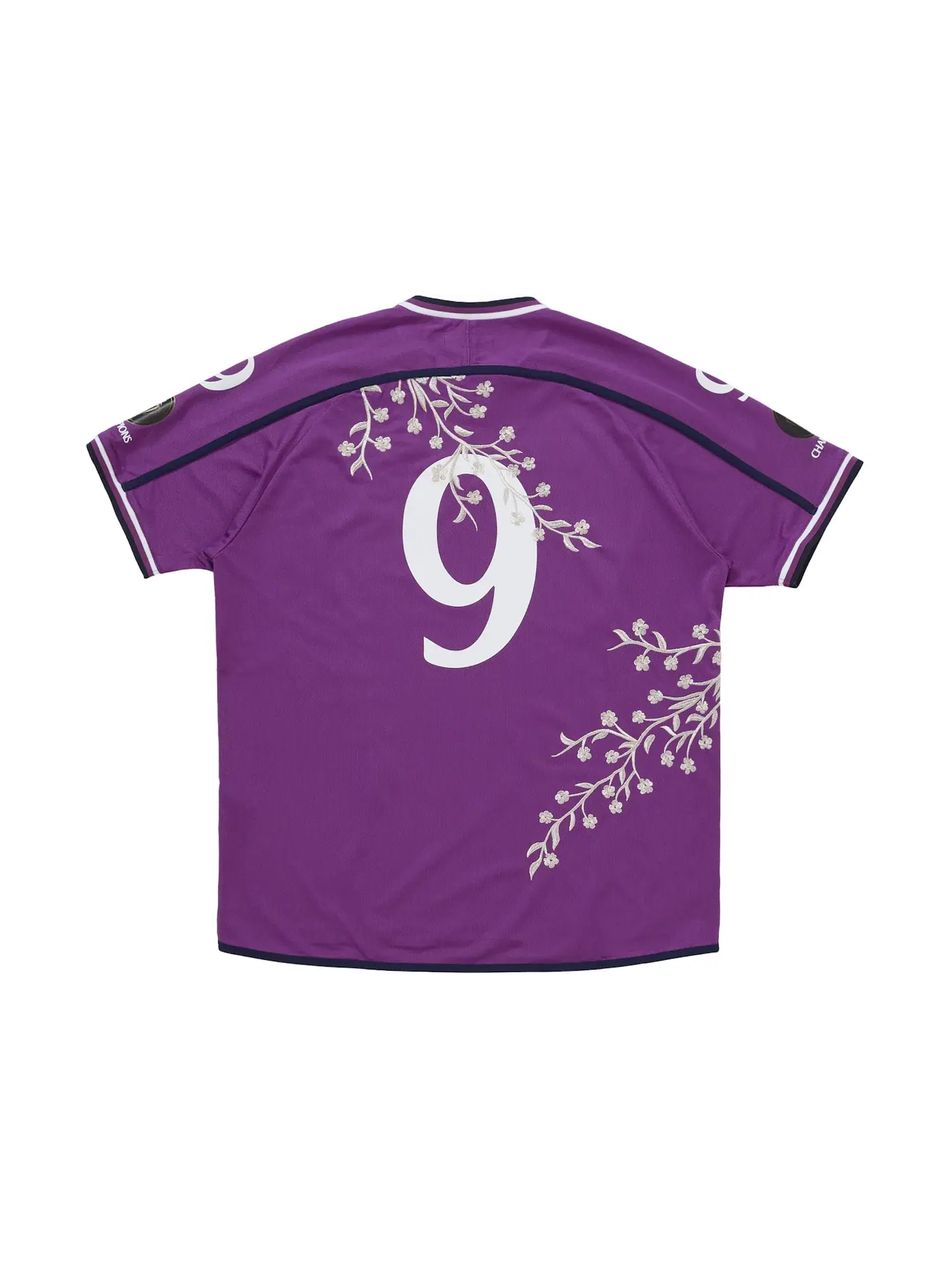 Мужская футболка с принтом Jersey Supreme — изображение 2 из 2, фиолетовый