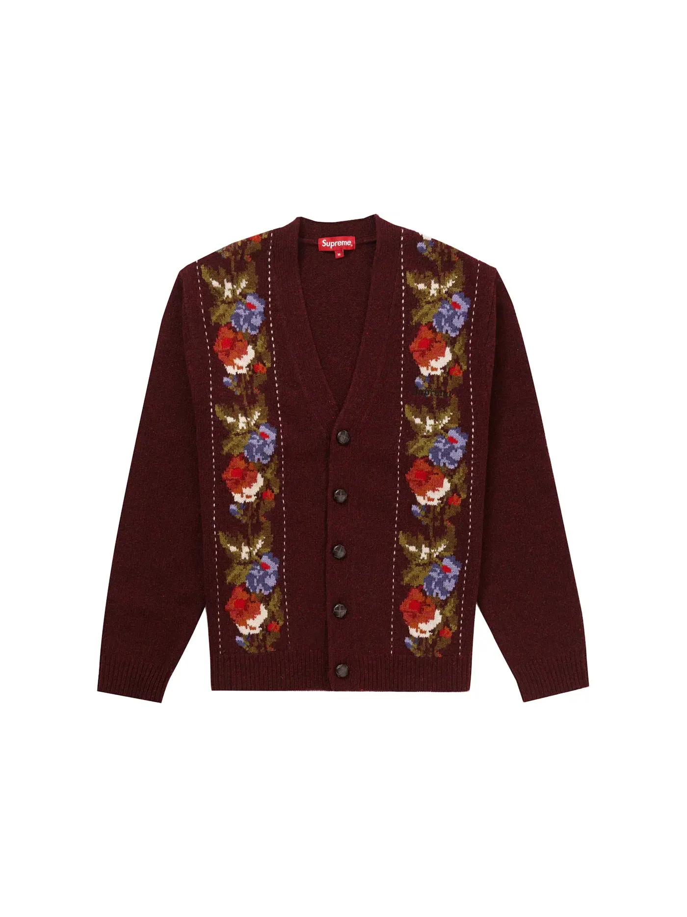 Мужской кардиган с принтом Supreme Cardigan — изображение 1 из 1, красный
