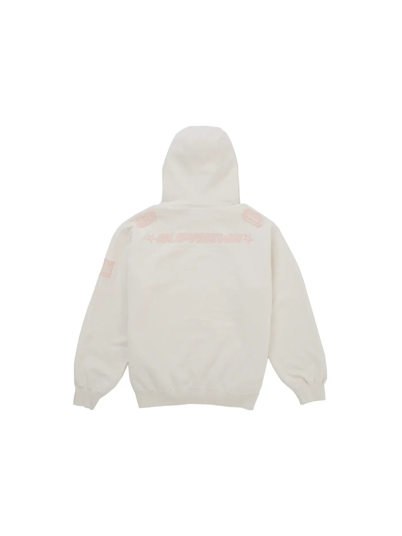 Мужская худи с капюшоном Supreme Football Jersey Hooded Sweatshirt — изображение 2 из 2, белый