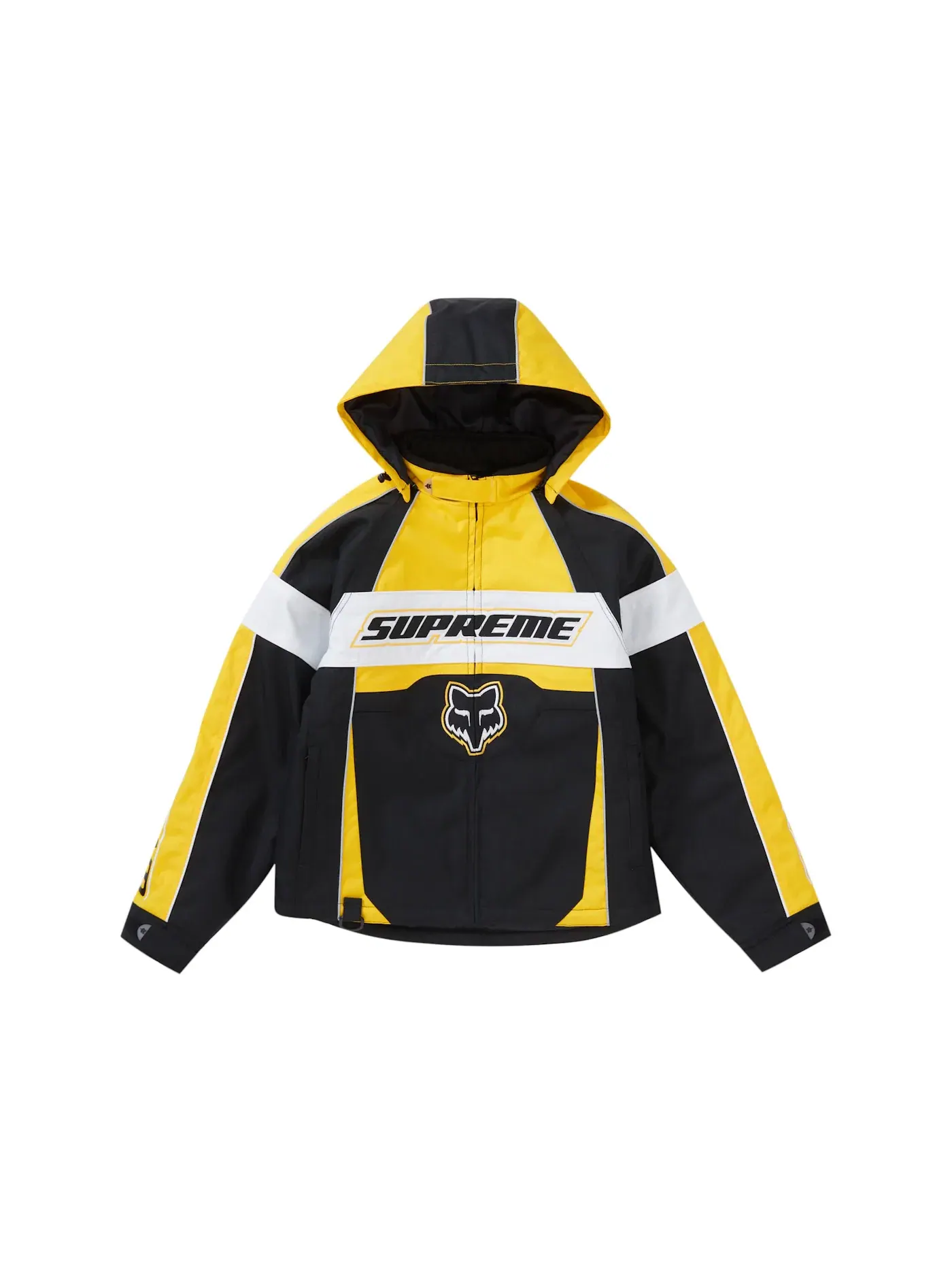 Мужская куртка с принтом Supreme Jacket — изображение 3 из 3, желтый