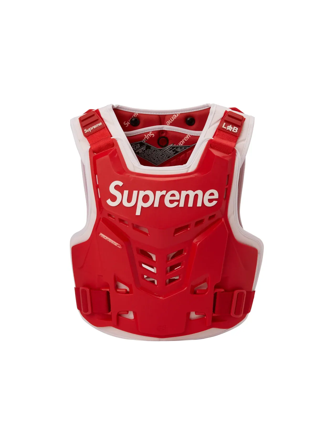 Унисекс-жилет Fox Racing Proframe Roost Deflector Supreme — изображение 1 из 2, красный